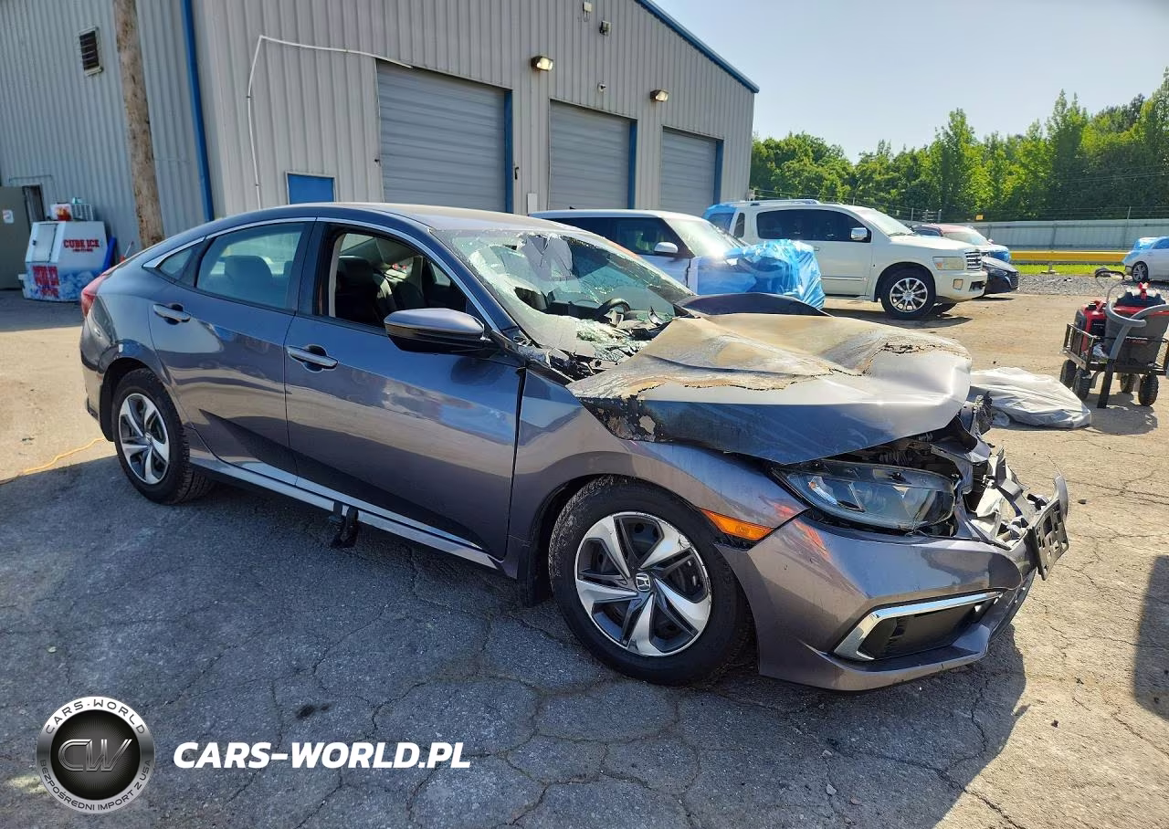 2021 Honda Civic Lx VIN:2HGFC2F65MH528158 - 4