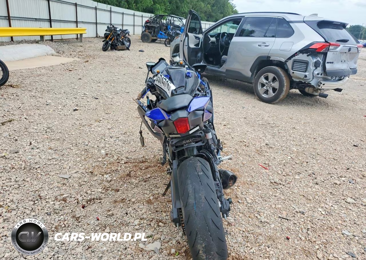 2023 Yamaha Yzfr7 VIN:JYARM38E6PA006642 - 4