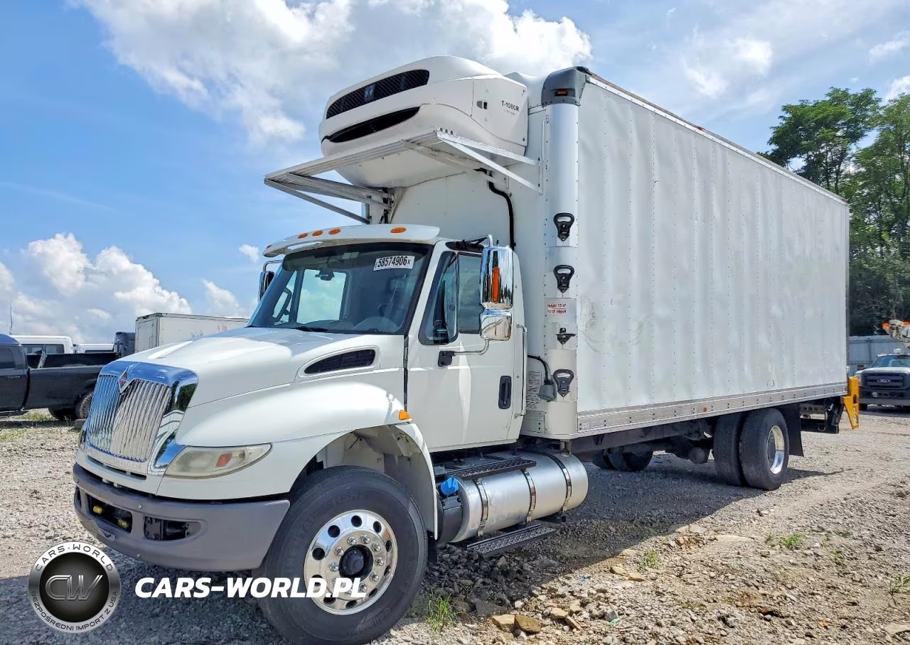 2017 International 4400 Refrigerated Box Truck VIN:1HTMKTAN8HH500933 - 2