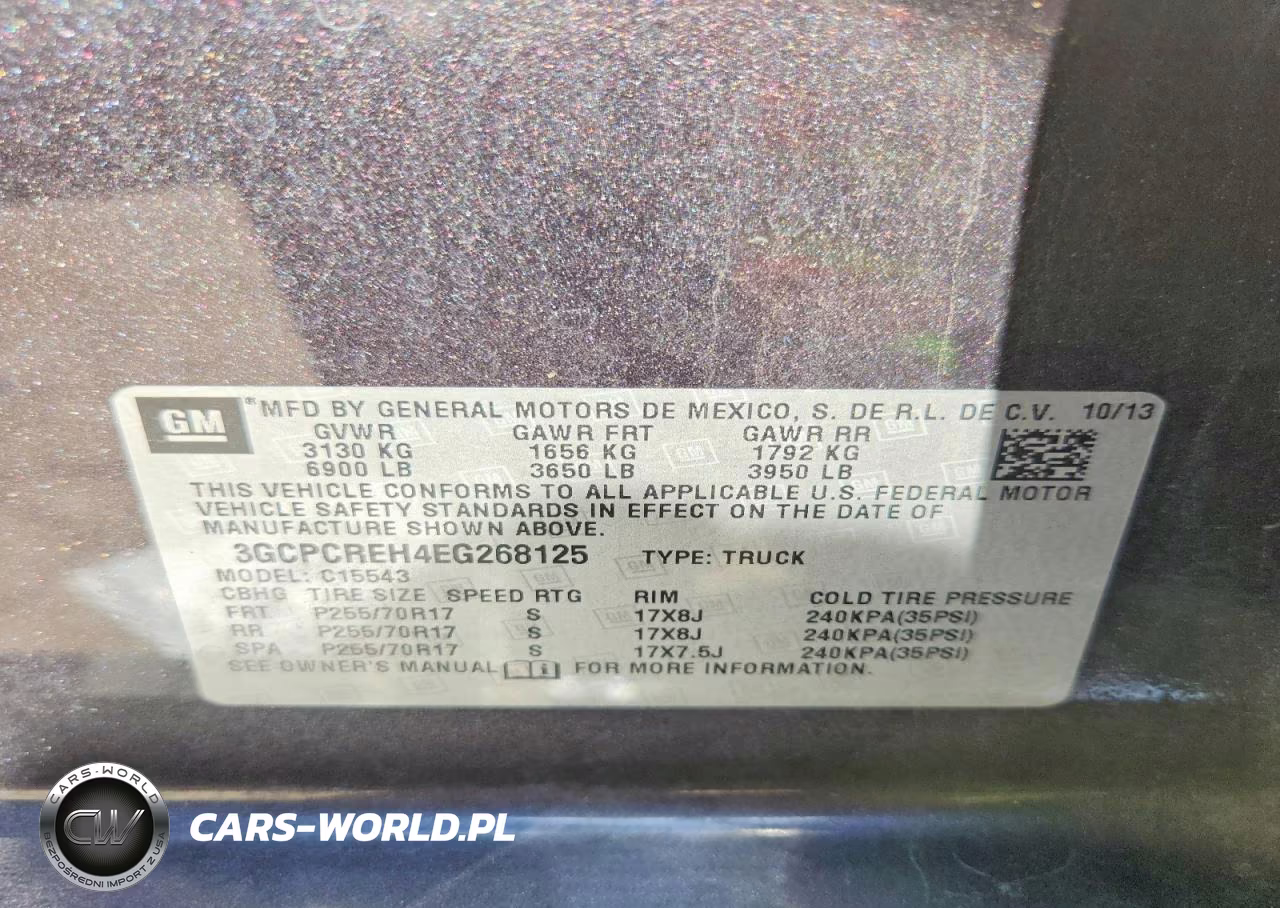 2014 Chevrolet Silverado C1500 Lt VIN:3GCPCREH4EG268125 - 12