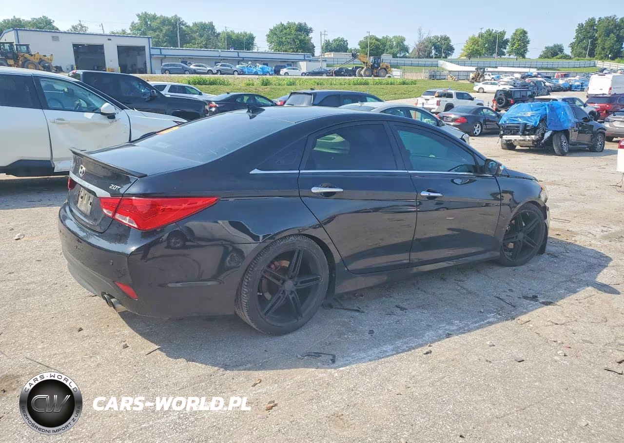 2014 Hyundai Sonata Se 2.0T VIN:5NPEC4AB0EH888537 - 3