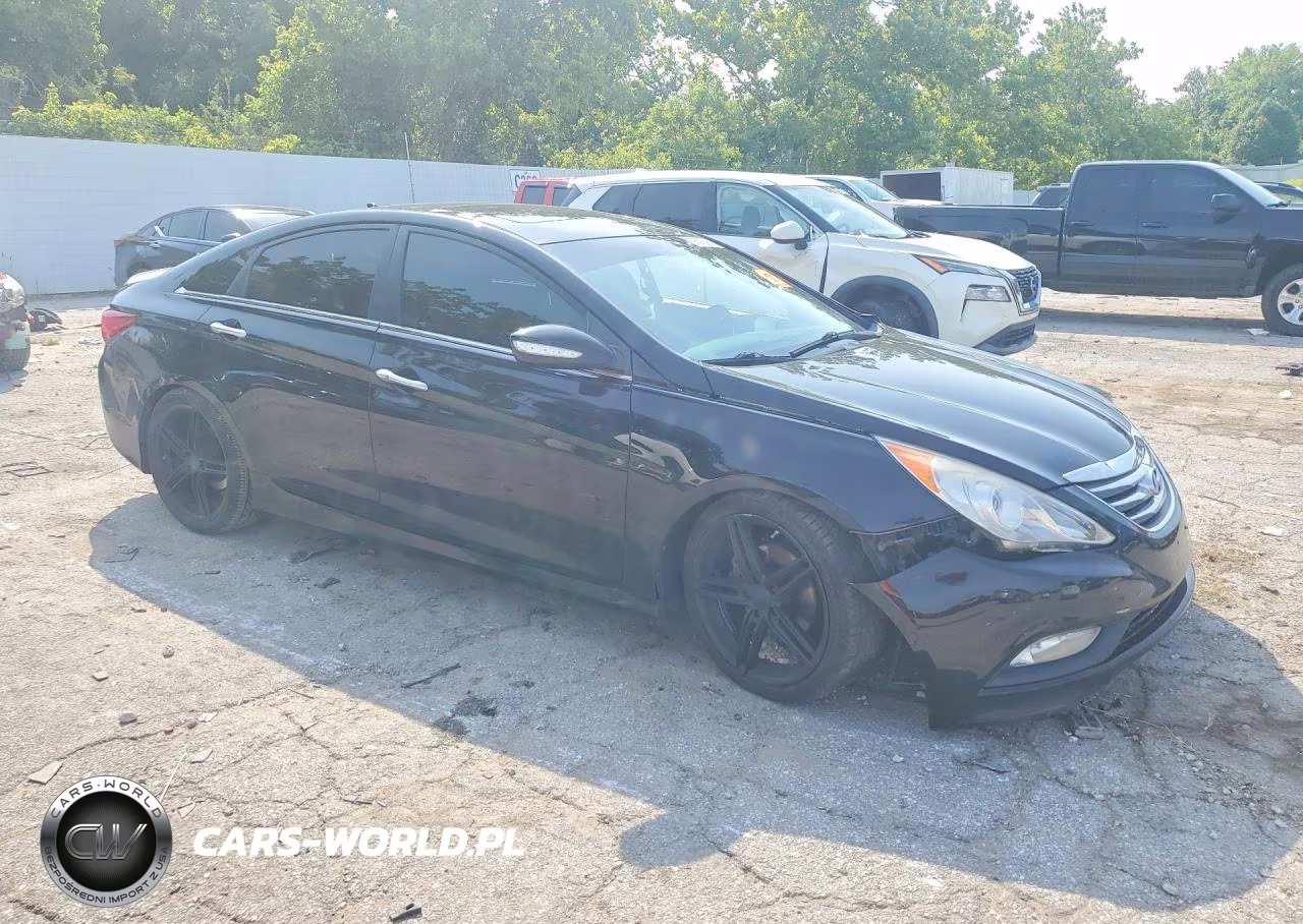 2014 Hyundai Sonata Se 2.0T VIN:5NPEC4AB0EH888537 - 4