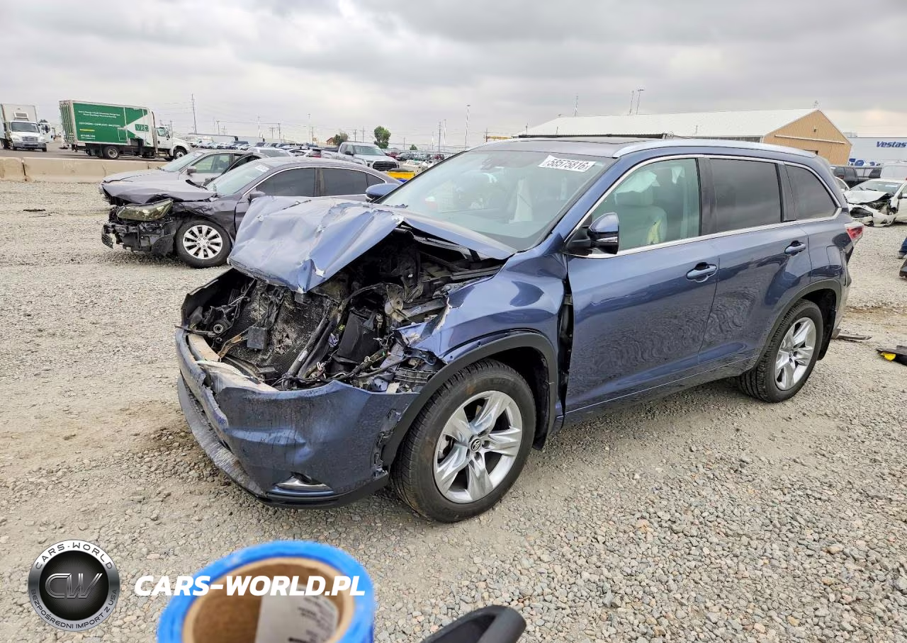 2016 Toyota Highlander Limited Platinum – zdjęcie 1 z 13