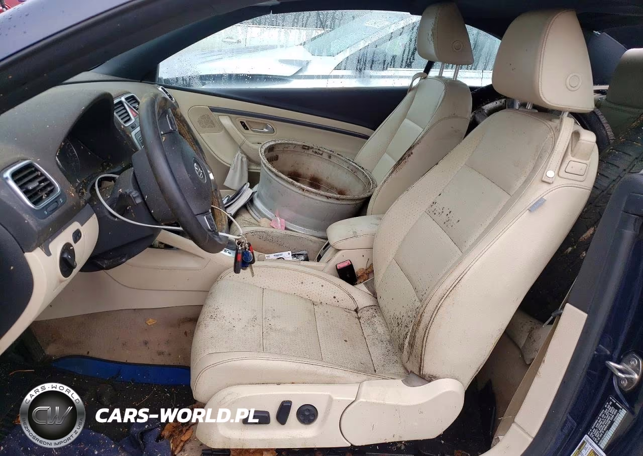 2011 Volkswagen Eos Komfort VIN:WVWBA7AH1BV001201 - 7
