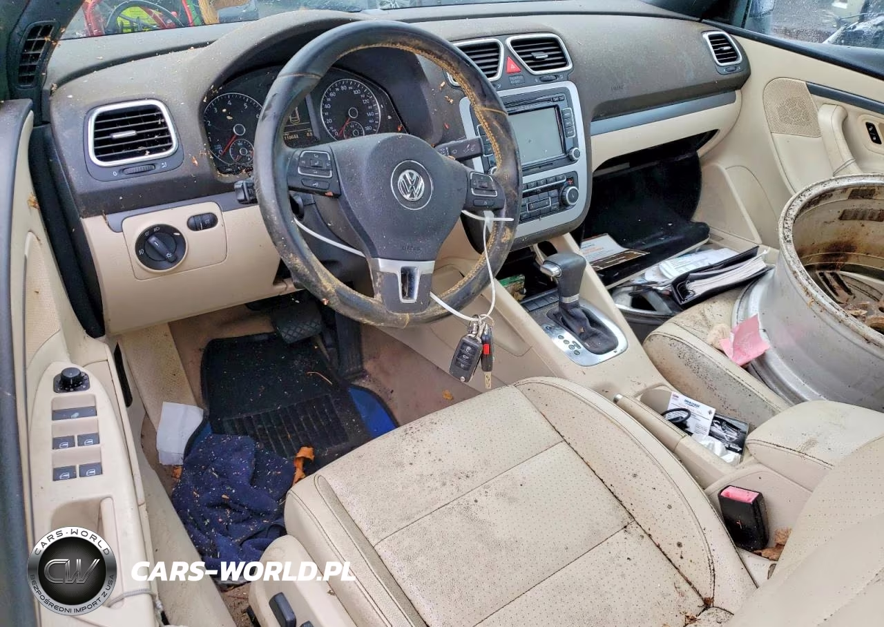 2011 Volkswagen Eos Komfort VIN:WVWBA7AH1BV001201 - 8