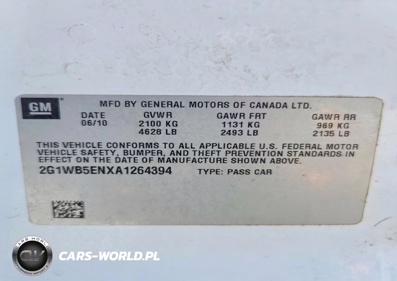 2010 Chevrolet Impala Lt VIN:2G1WB5ENXA1264394 - 12
