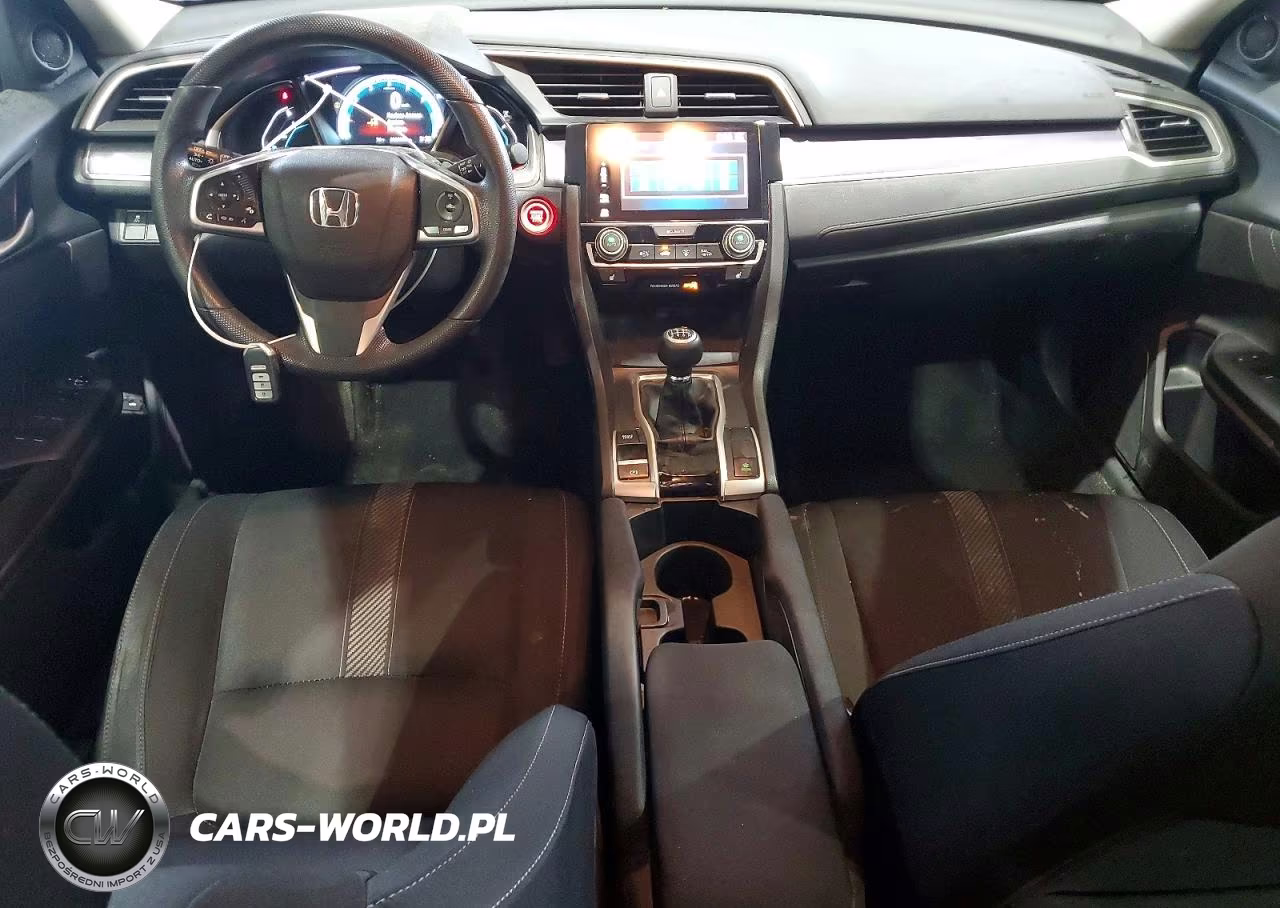 2017 Honda Civic Ex VIN:19XFC1E37HE019545 - 8