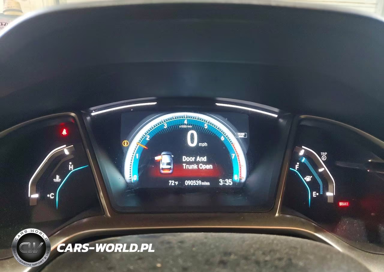 2017 Honda Civic Ex VIN:19XFC1E37HE019545 - 9