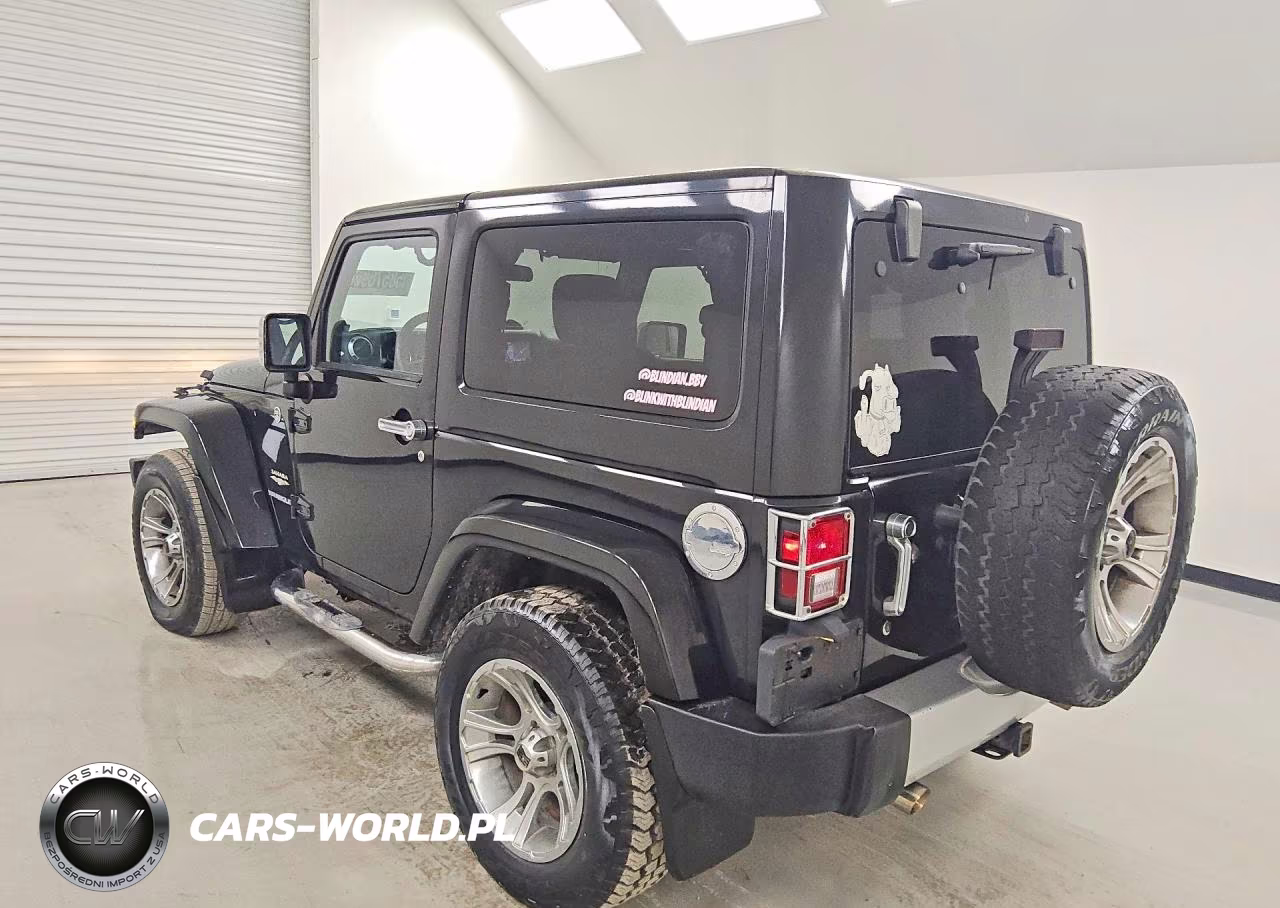 2012 Jeep Wrangler Sahara VIN:1C4GJWBG8CL169730 - 2