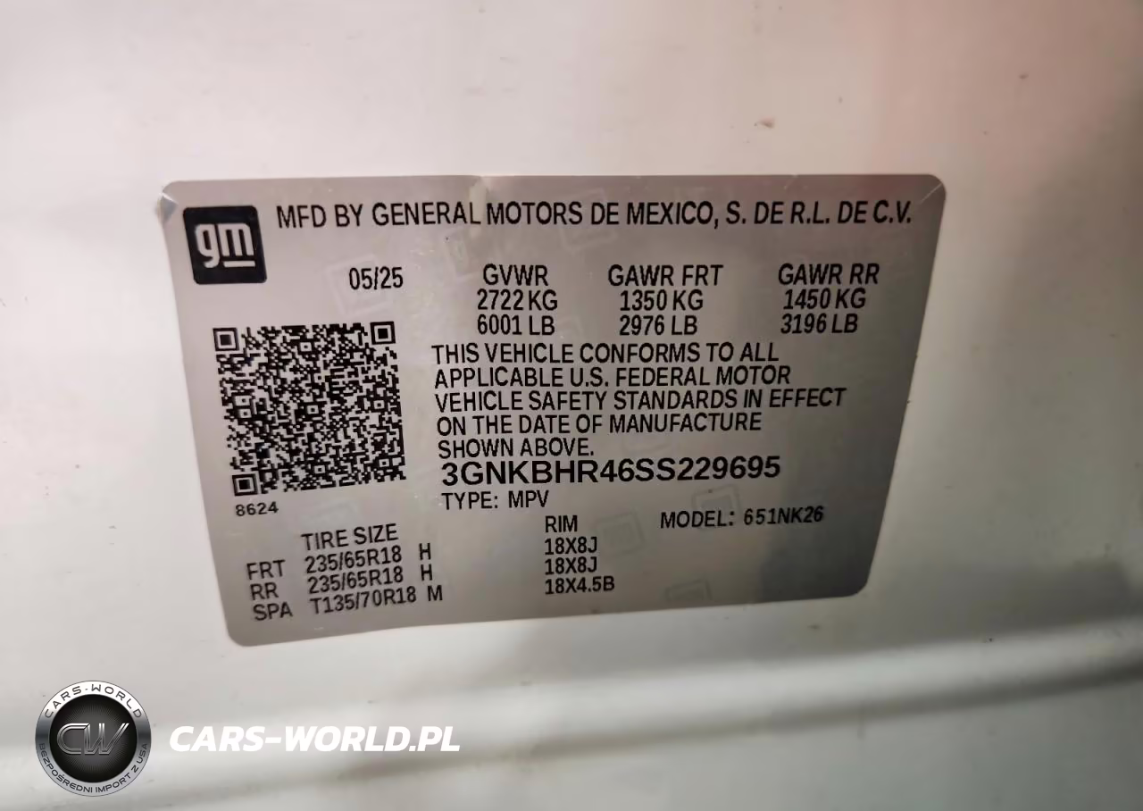 2025 Chevrolet Blazer 2Lt VIN:3GNKBHR46SS229695 - 12