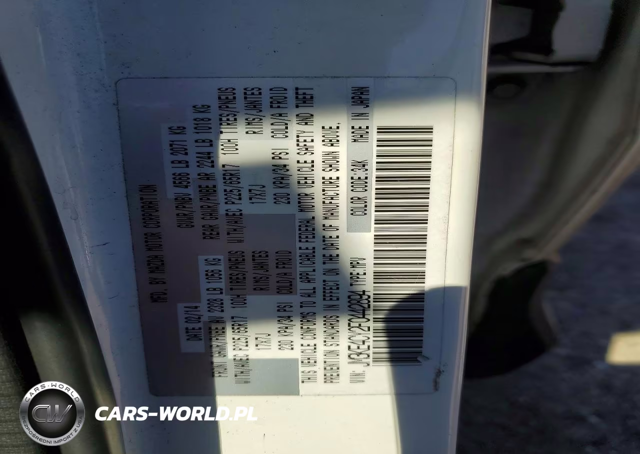 2015 Mazda Cx-5 Touring VIN:JM3KE4CY2F0442894 - 13