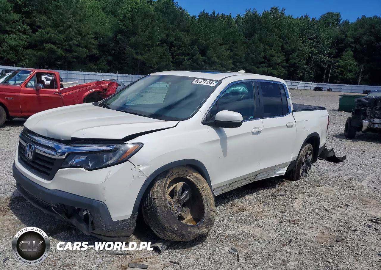 2019 Honda Ridgeline Rtl VIN:5FPYK2F61KB001495 - 1