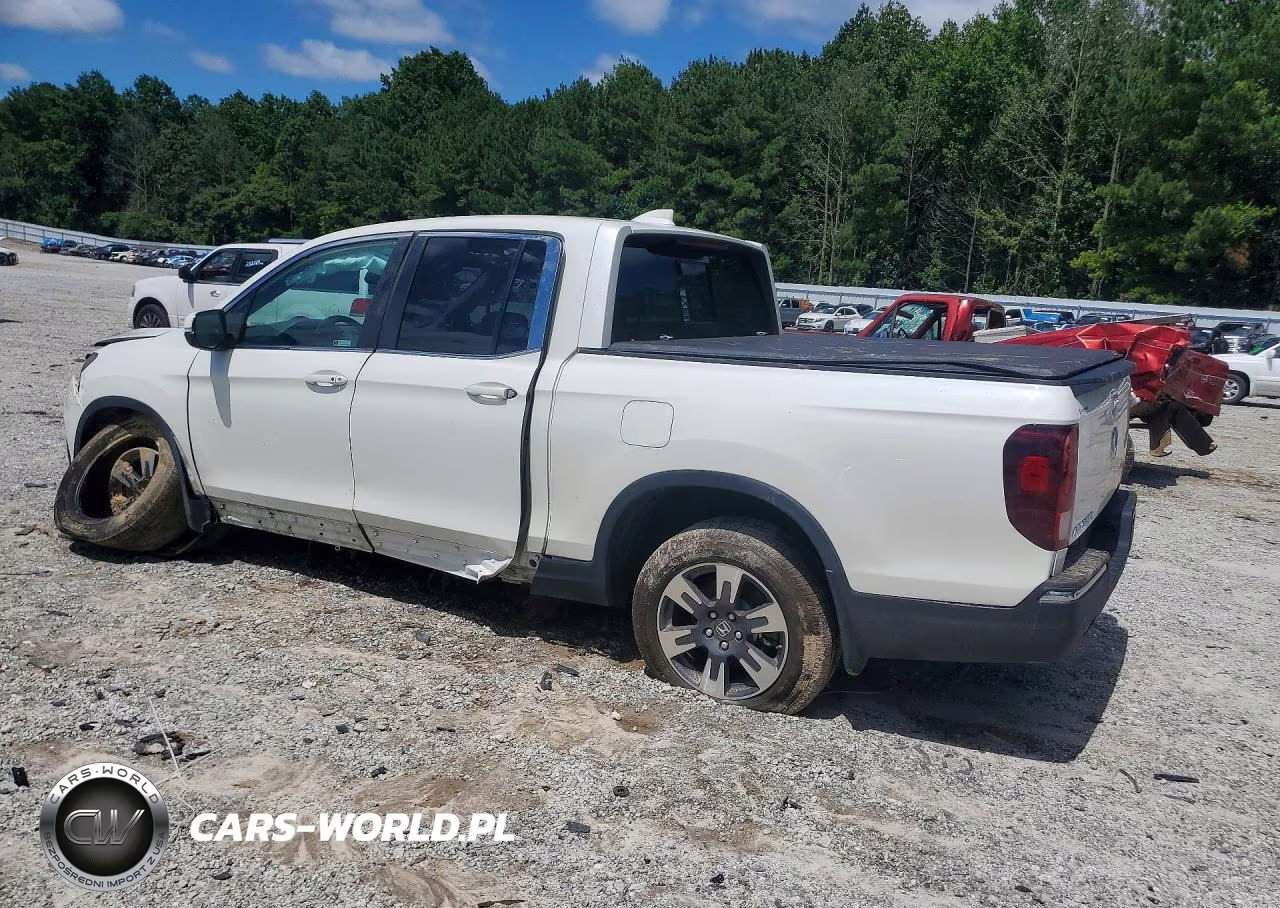 2019 Honda Ridgeline Rtl VIN:5FPYK2F61KB001495 - 2