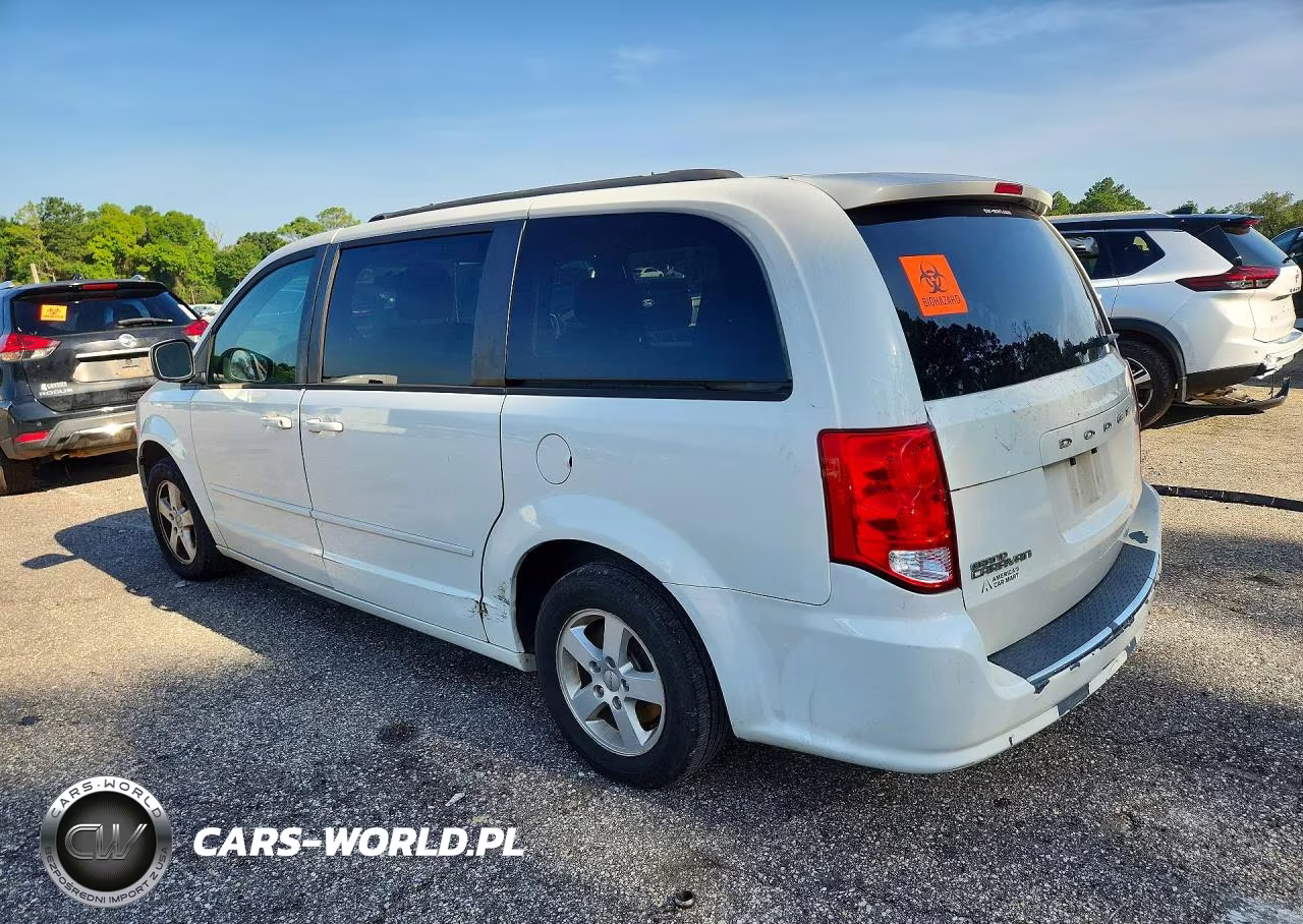 2012 Dodge Grand Caravan Sxt VIN:2C4RDGCG3CR294789 - 2
