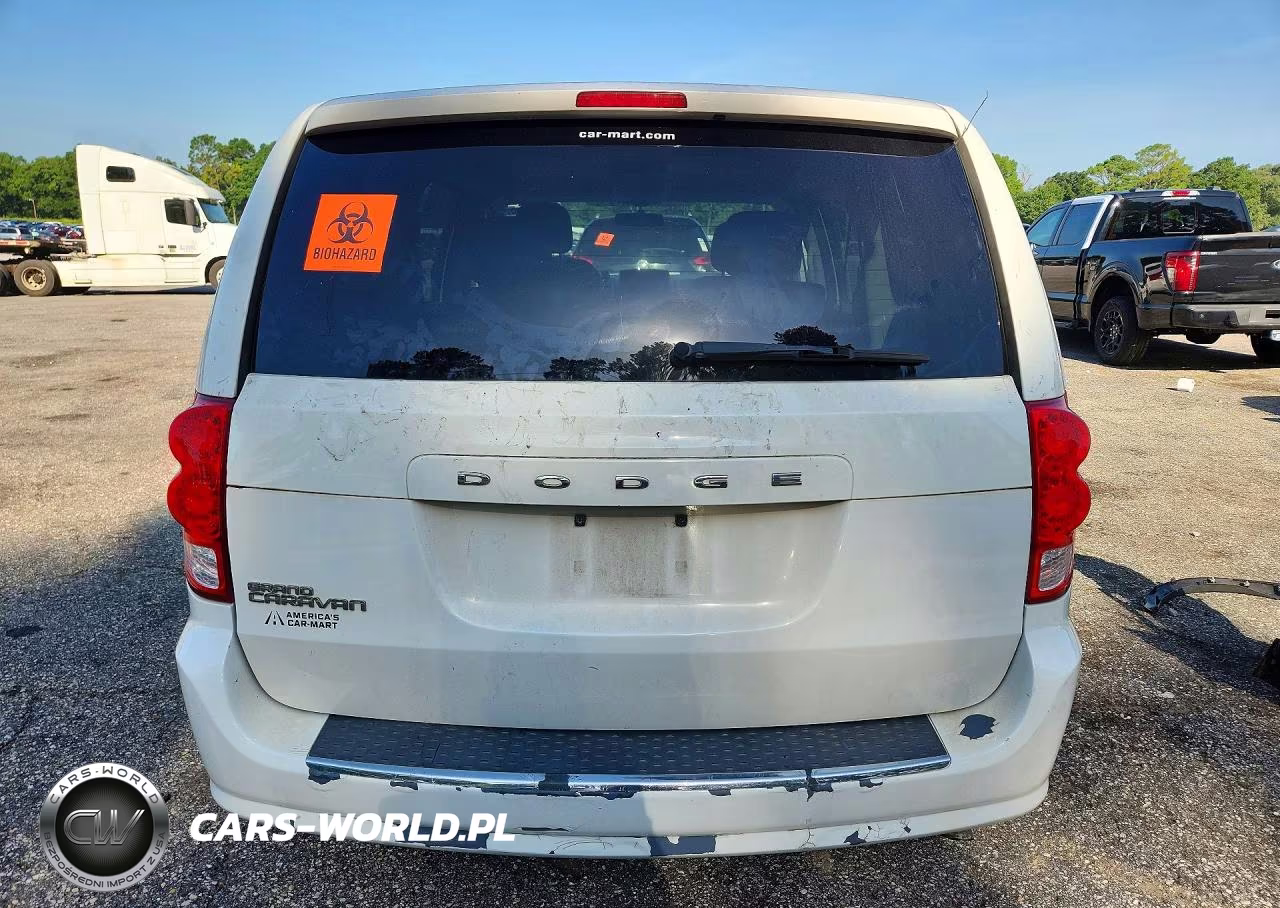 2012 Dodge Grand Caravan Sxt VIN:2C4RDGCG3CR294789 - 6