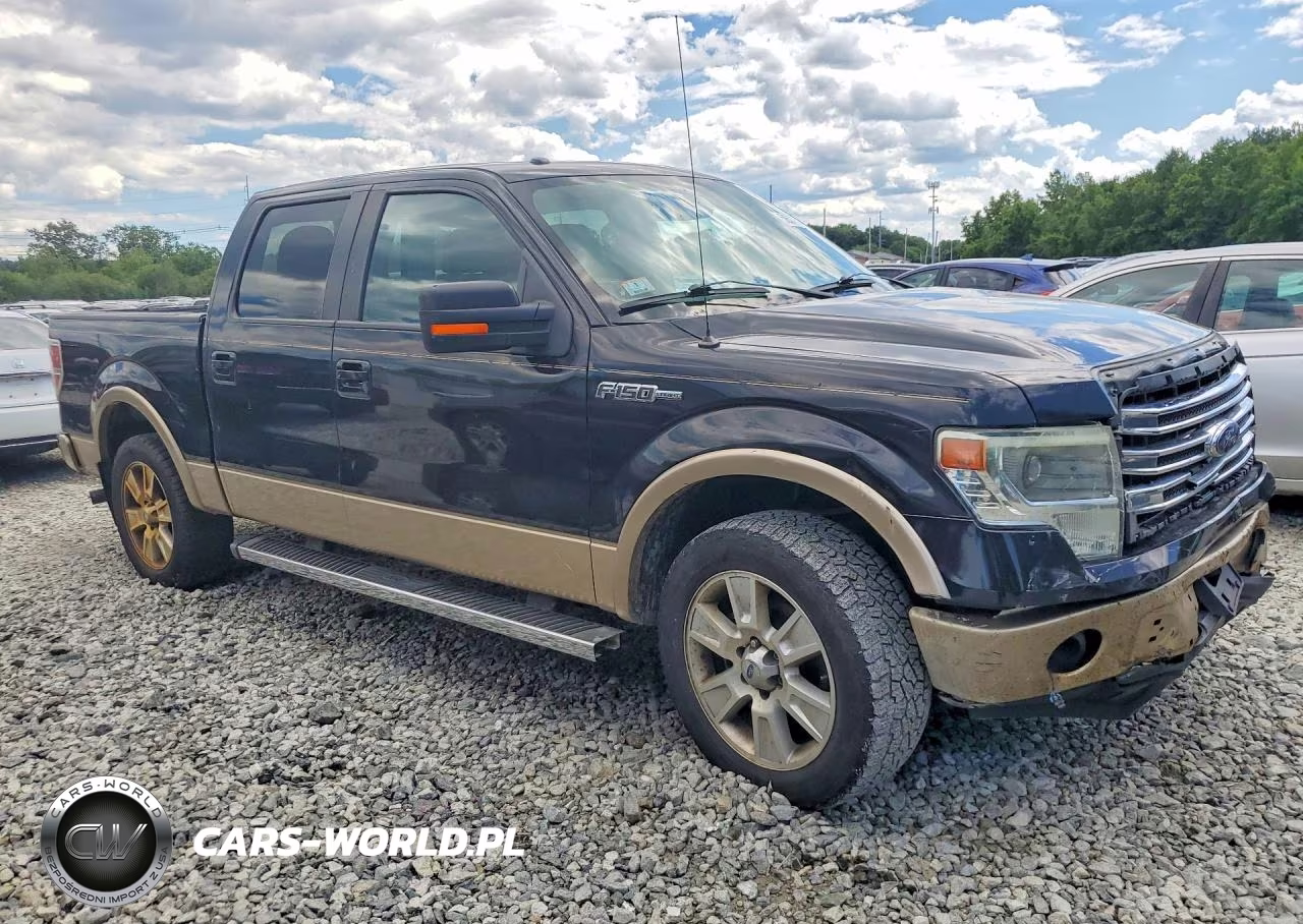2013 Ford F150 Supercrew VIN:1FTFW1CF5DKF56961 - 4