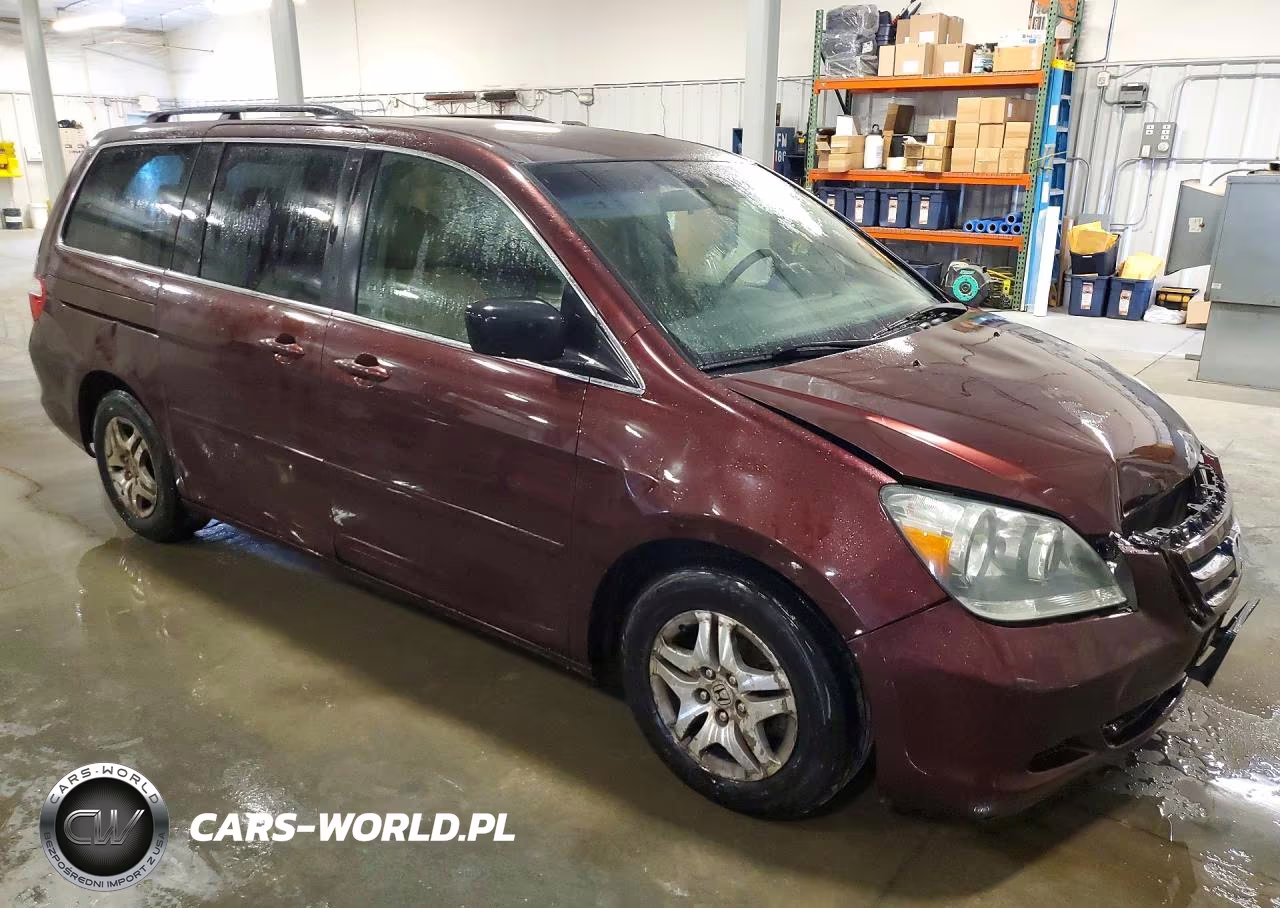 2007 Honda Odyssey Ex VIN:5FNRL38417B061652 - 4