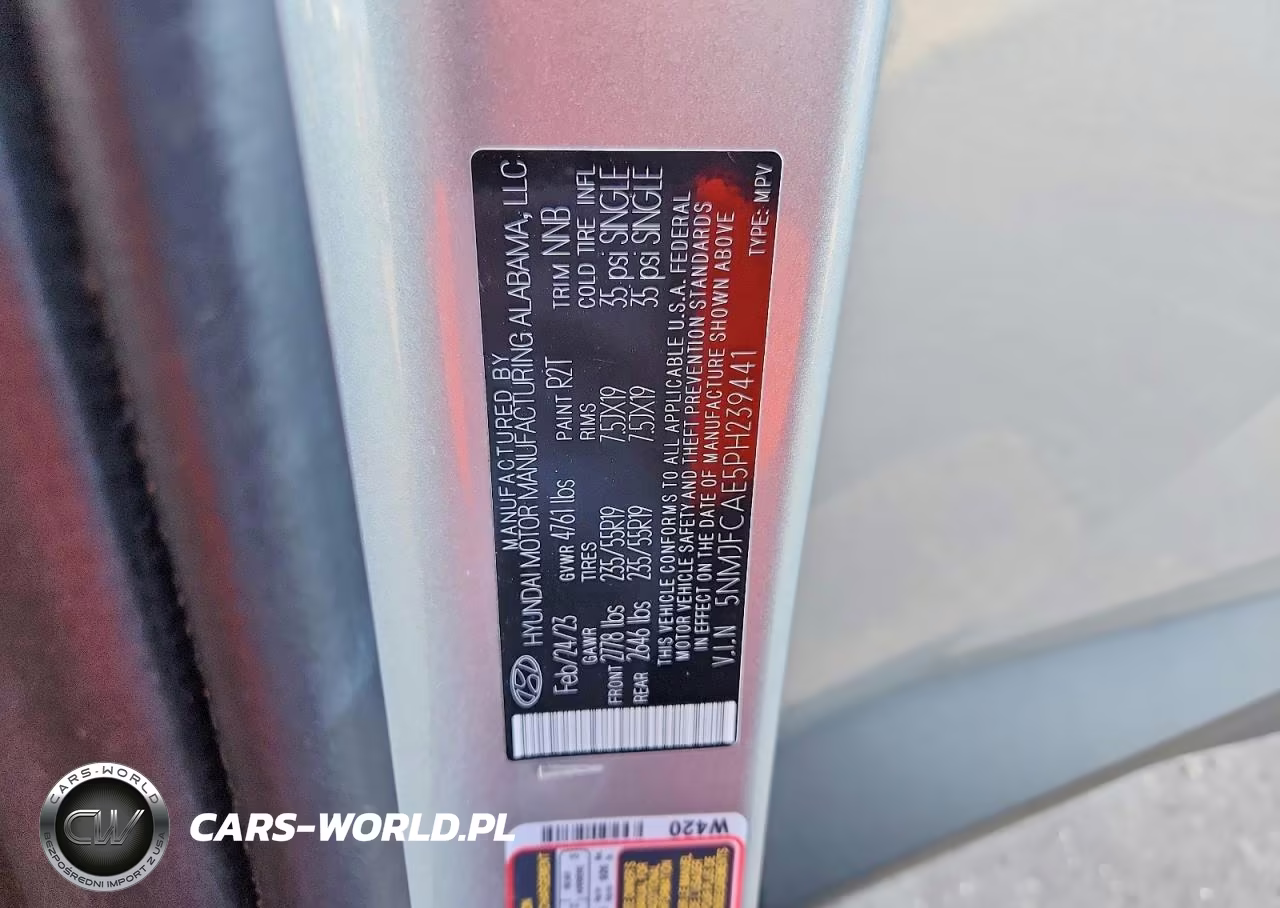 2023 Hyundai Tucson Sel VIN:5NMJFCAE5PH239441 - 13