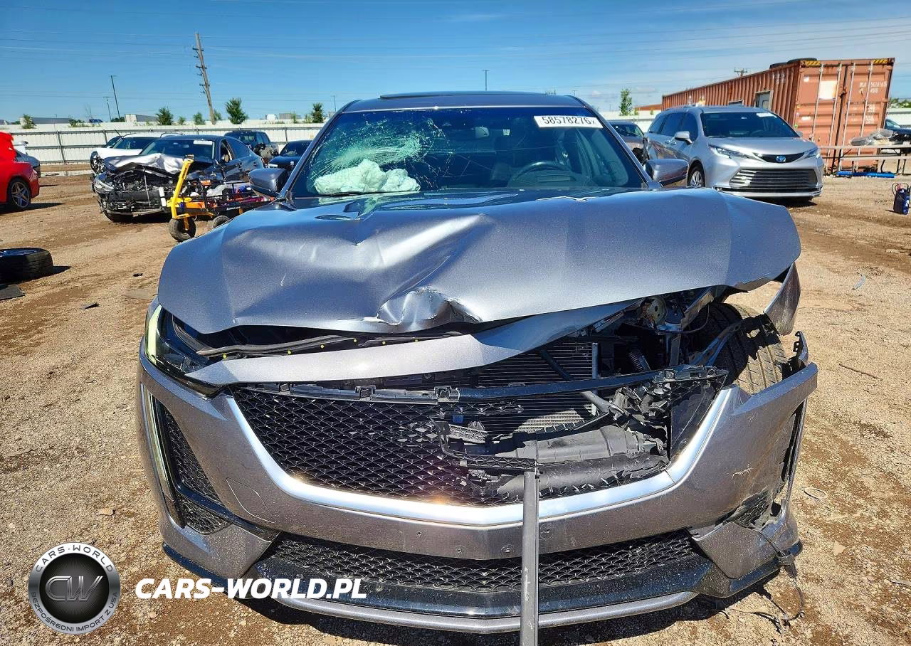 2021 Cadillac Ct5 Sport VIN:1G6DU5RKXM0109937 - 5