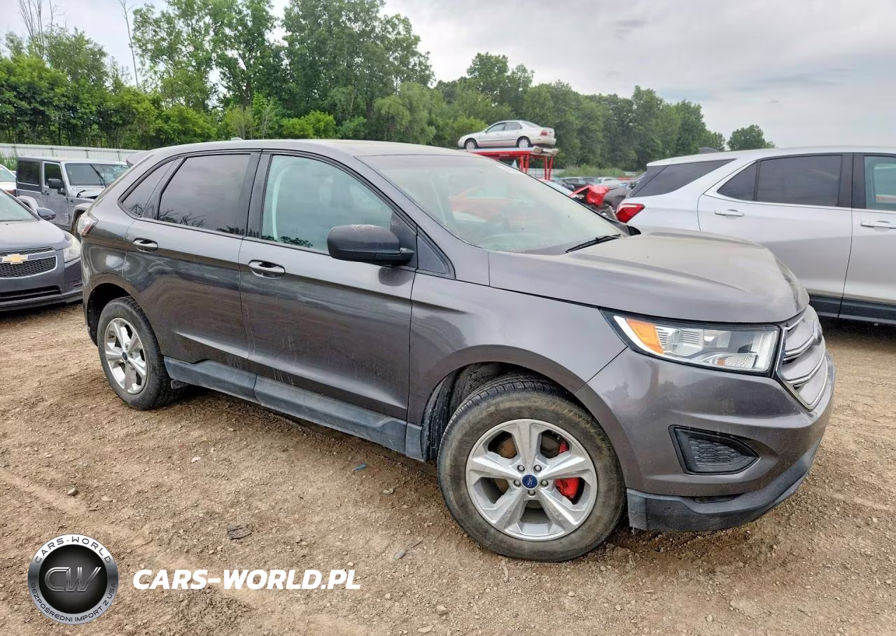 2017 Ford Edge Se VIN:2FMPK3G93HBB08925 - 4