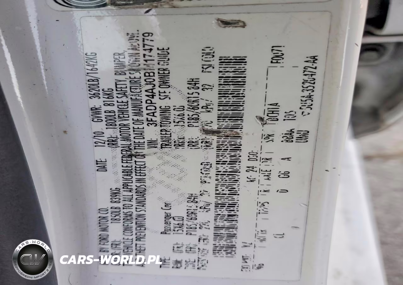 2011 Ford Fiesta S VIN:3FADP4AJ0BM174779 - 12