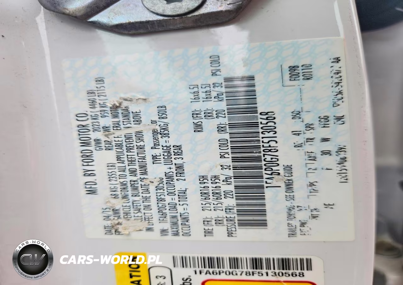 2015 Ford Fusion S VIN:1FA6P0G78F5130568 - 13