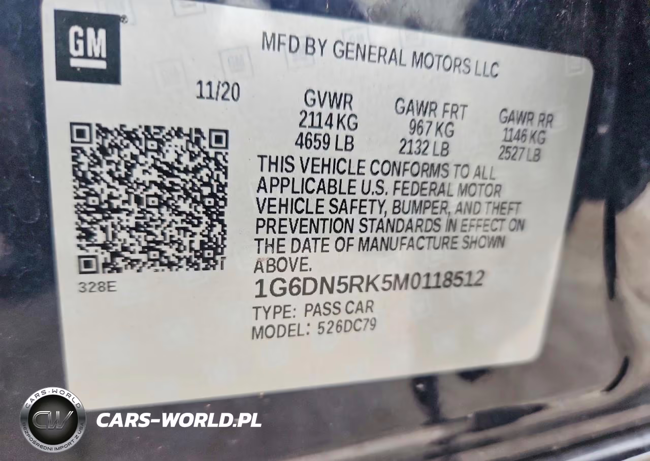 2021 Cadillac Ct5 Premium Luxury VIN:1G6DN5RK5M0118512 - 12
