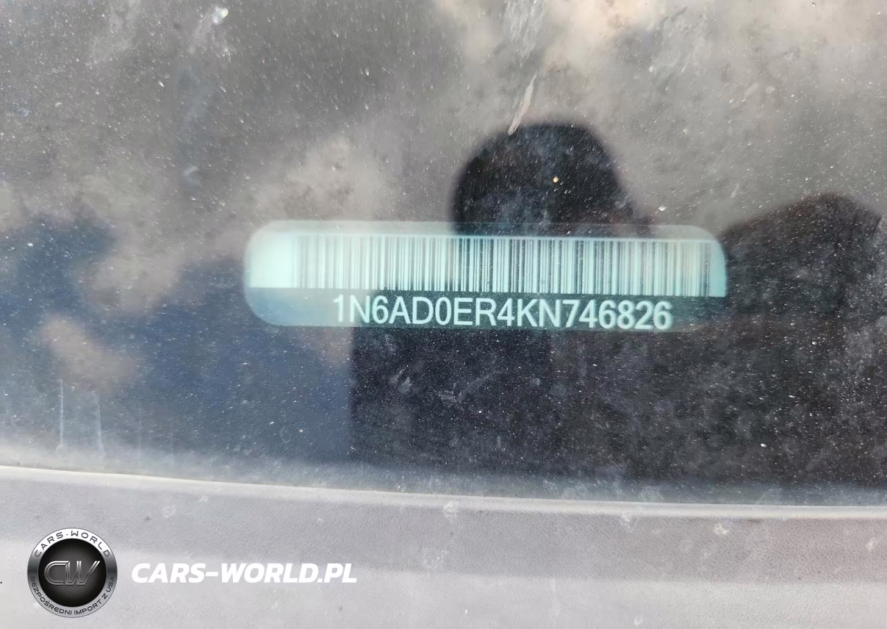 2019 Nissan Frontier Sv VIN:1N6AD0ER4KN746826 - 12