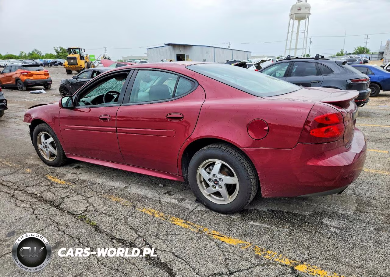 2004 Pontiac Grand Prix Gt2 VIN:2G2WS542041361563 - 2