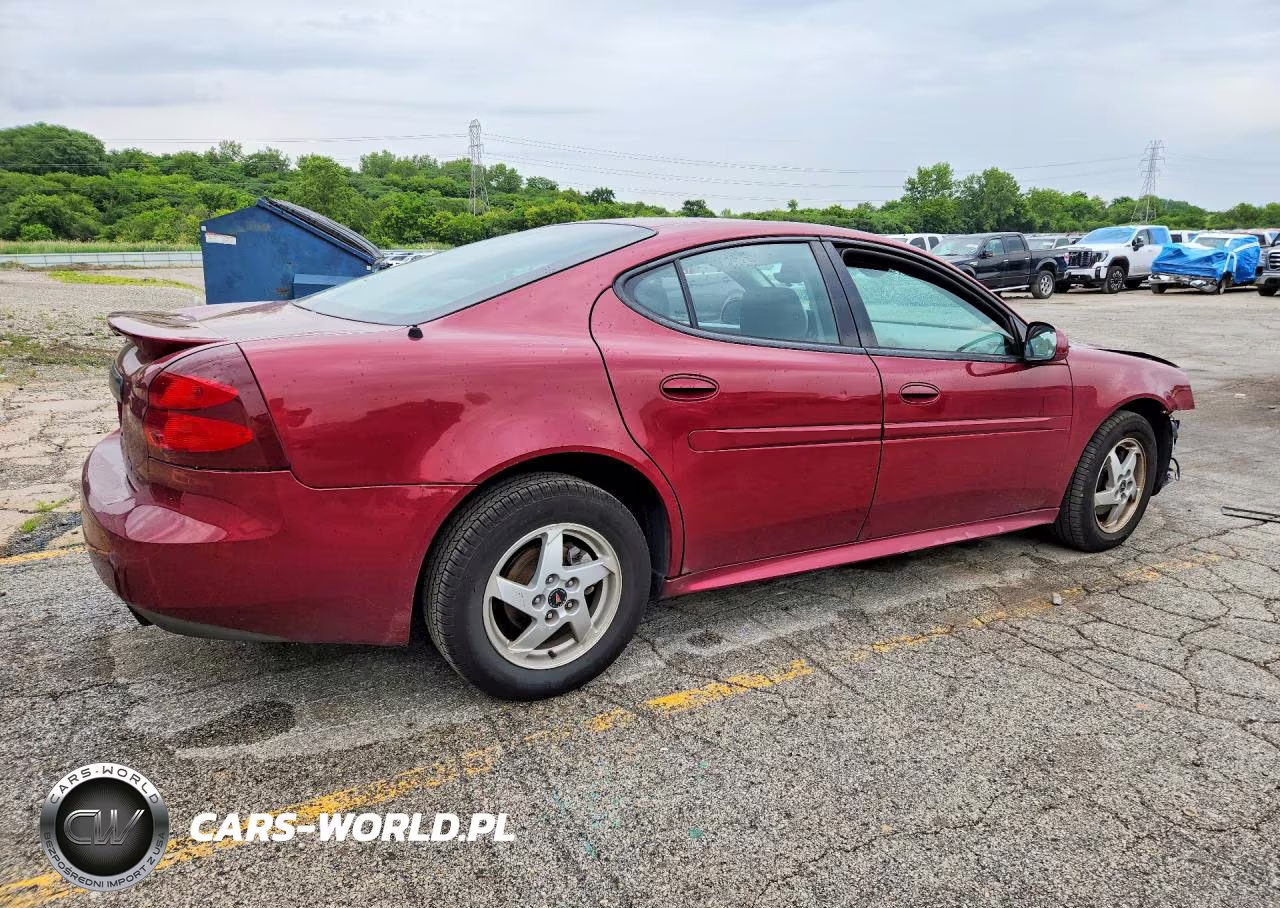 2004 Pontiac Grand Prix Gt2 VIN:2G2WS542041361563 - 3