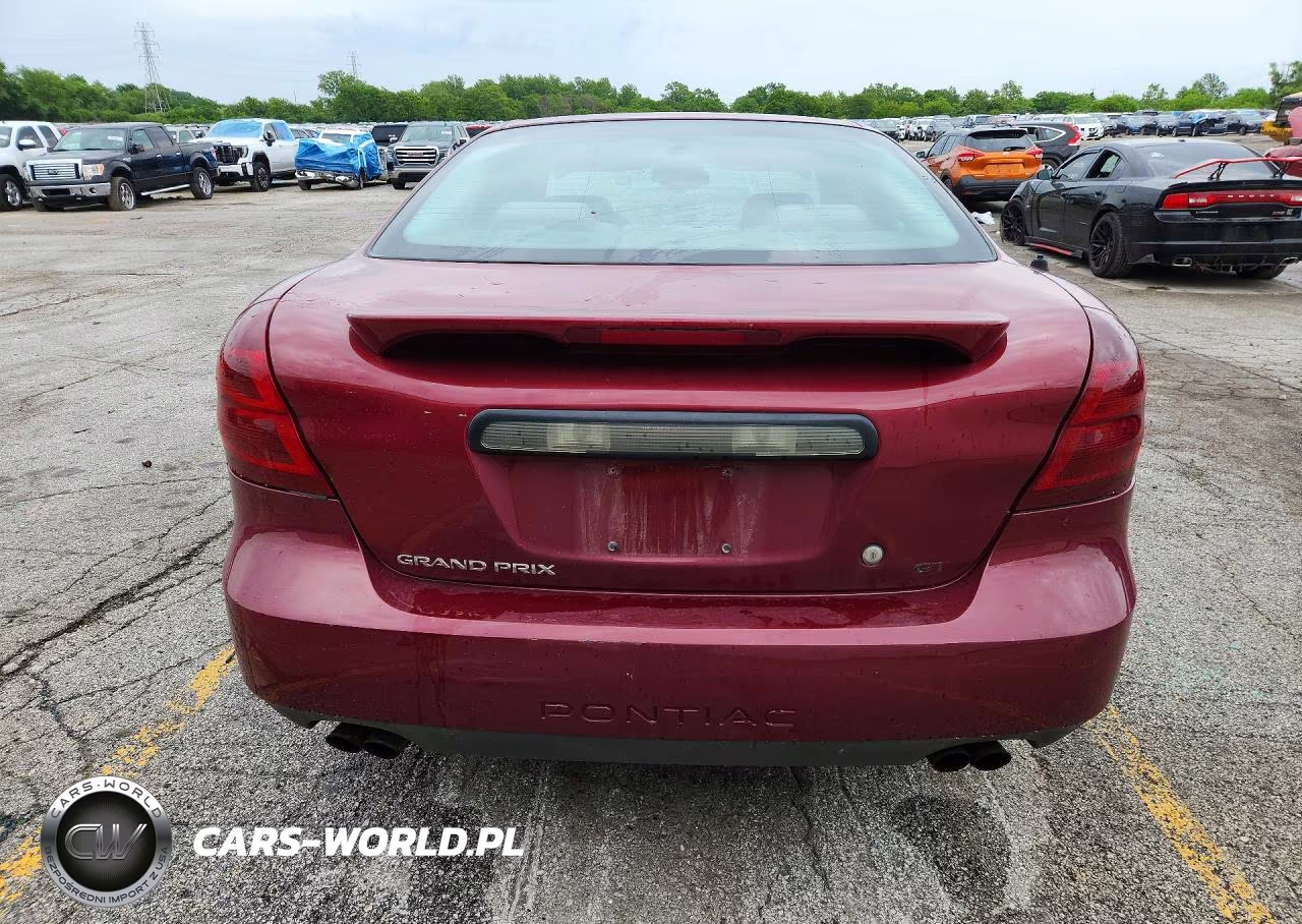 2004 Pontiac Grand Prix Gt2 VIN:2G2WS542041361563 - 6