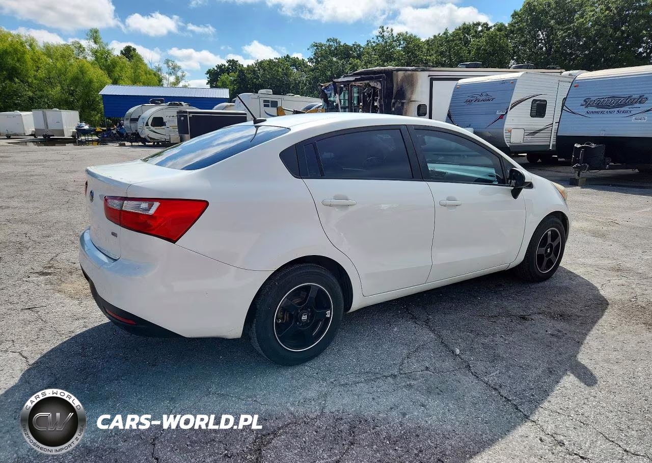 2015 Kia Rio Lx VIN:KNADM4A39F6447709 - 3