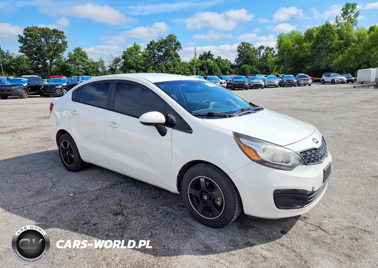 2015 Kia Rio Lx VIN:KNADM4A39F6447709 - 4