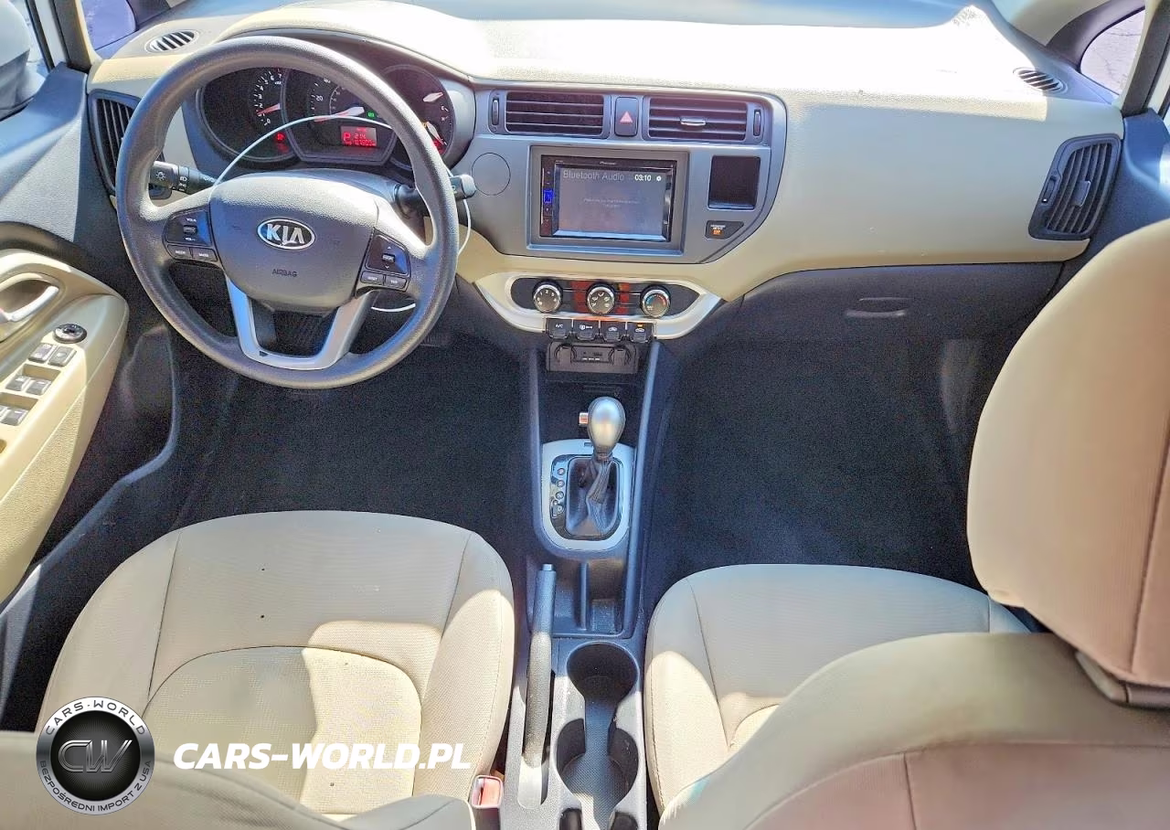 2015 Kia Rio Lx VIN:KNADM4A39F6447709 - 8