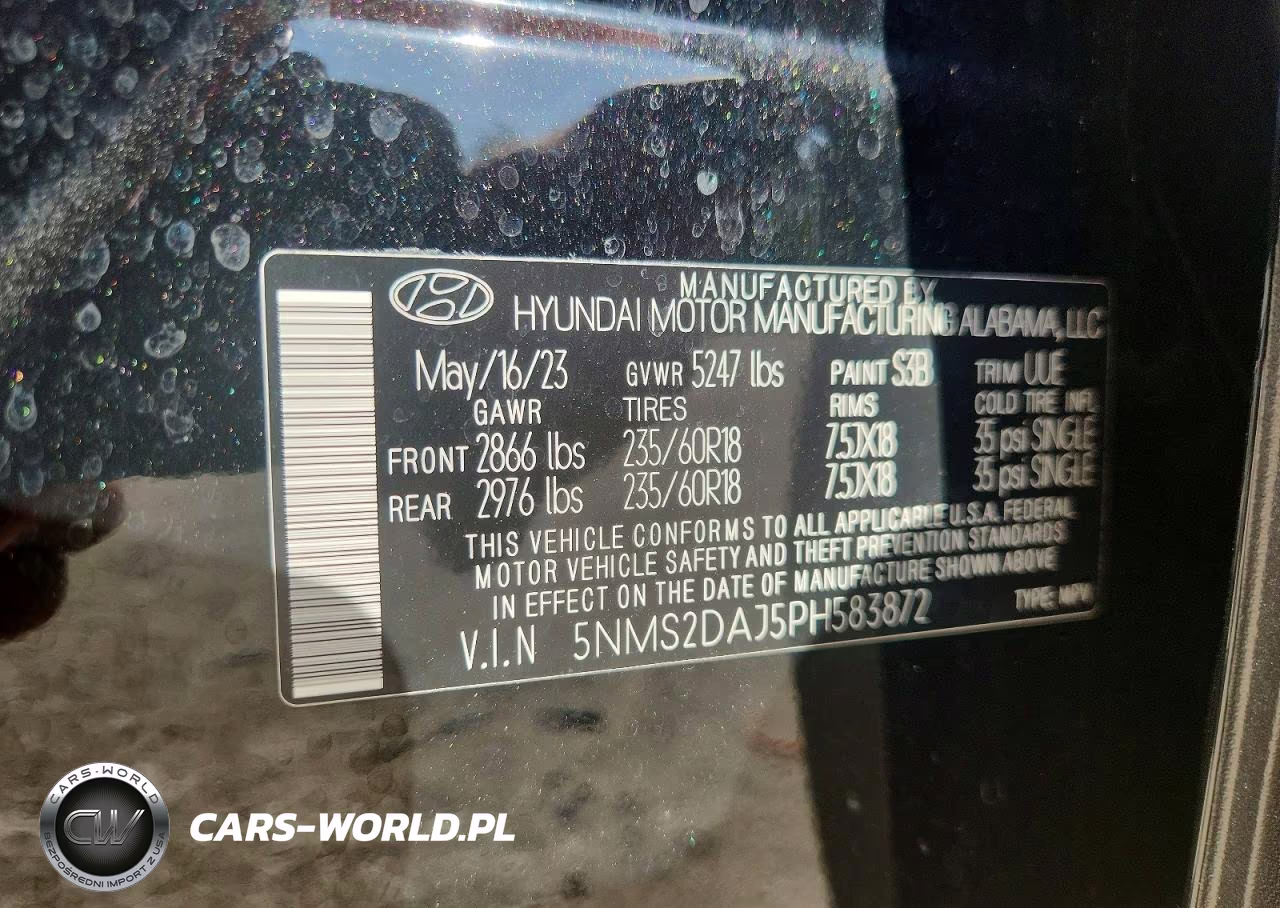2023 Hyundai Santa Fe Sel VIN:5NMS2DAJ5PH583872 - 14