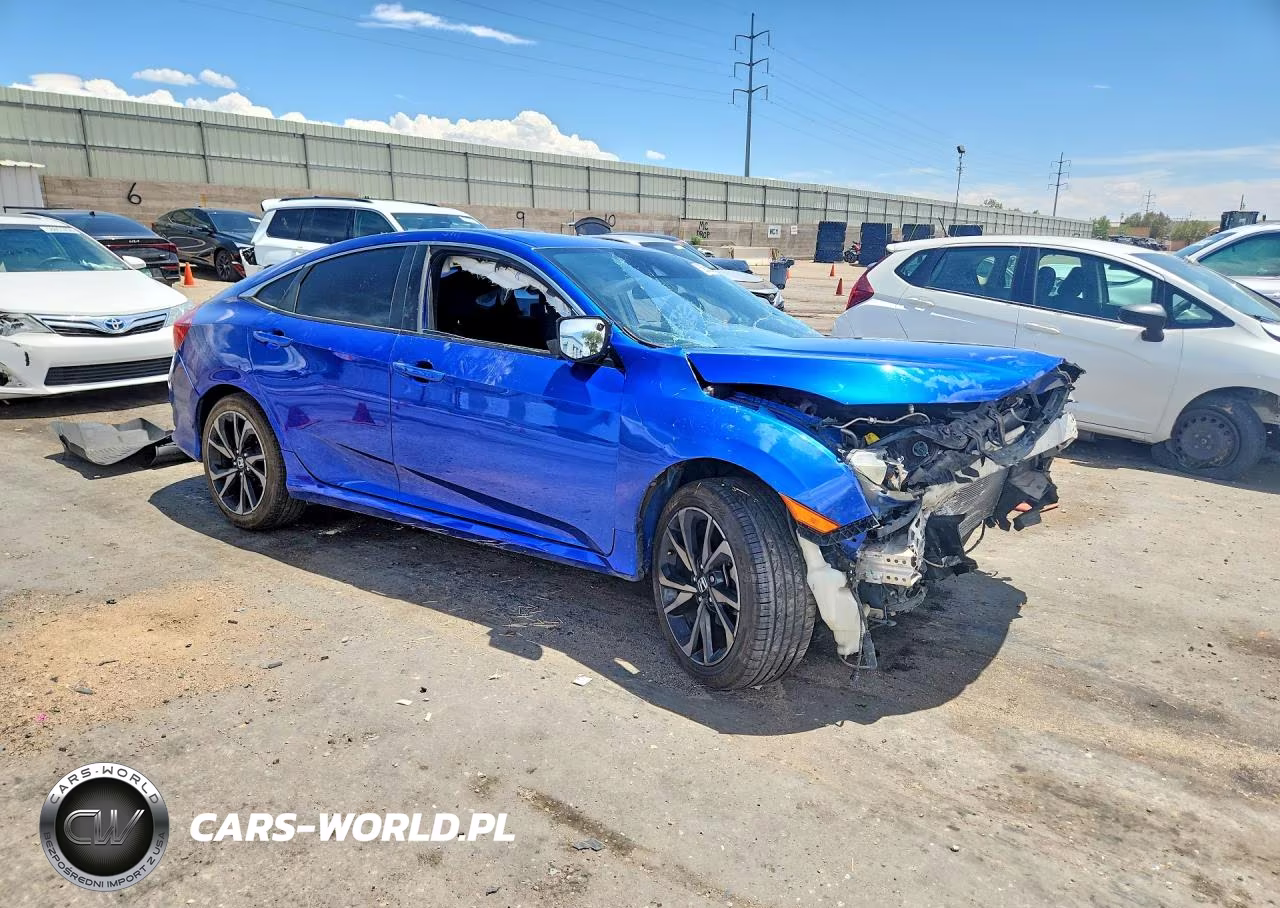 2020 Honda Civic Sport VIN:2HGFC2F82LH546584 - 4