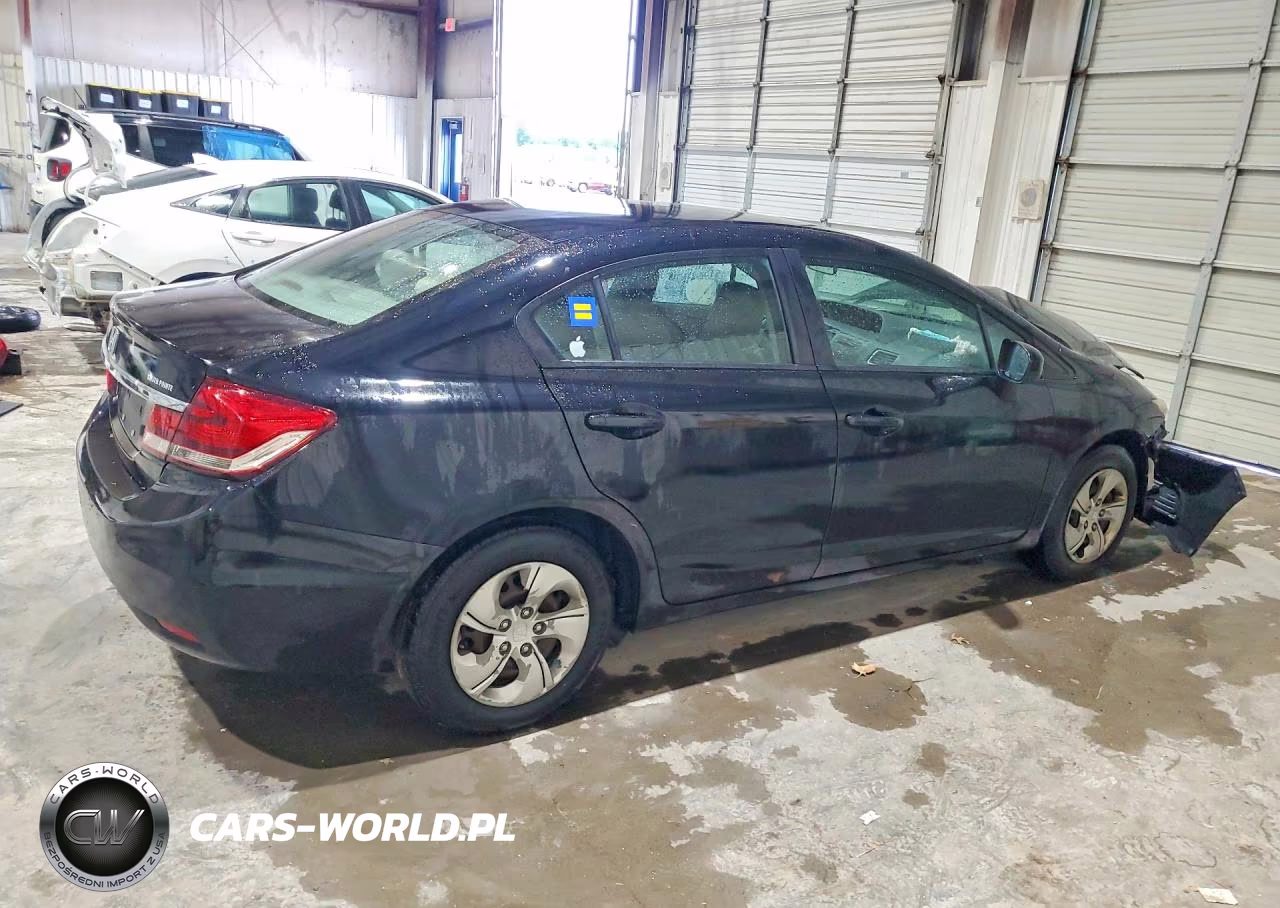 2015 Honda Civic Lx VIN:19XFB2F52FE009852 - 3
