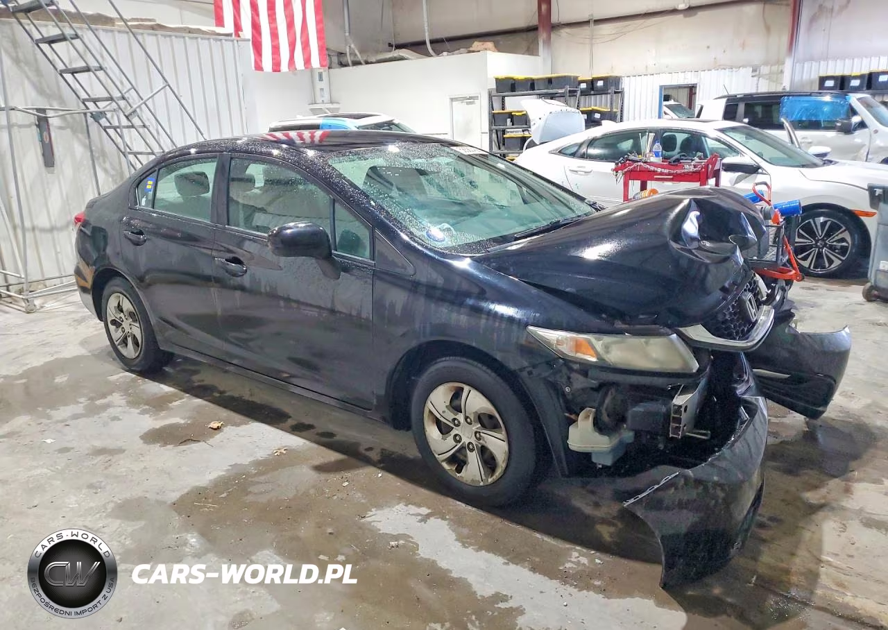 2015 Honda Civic Lx VIN:19XFB2F52FE009852 - 4