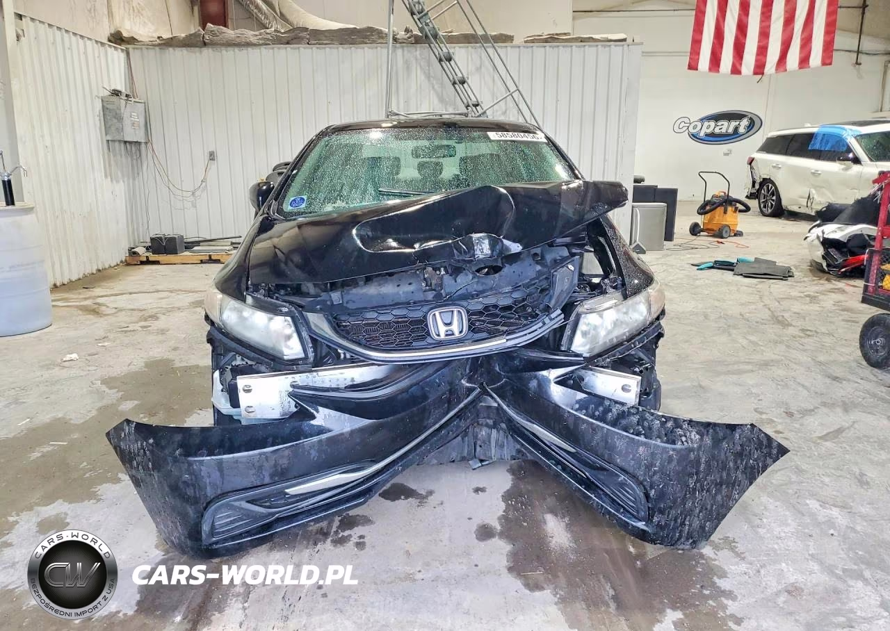 2015 Honda Civic Lx VIN:19XFB2F52FE009852 - 5