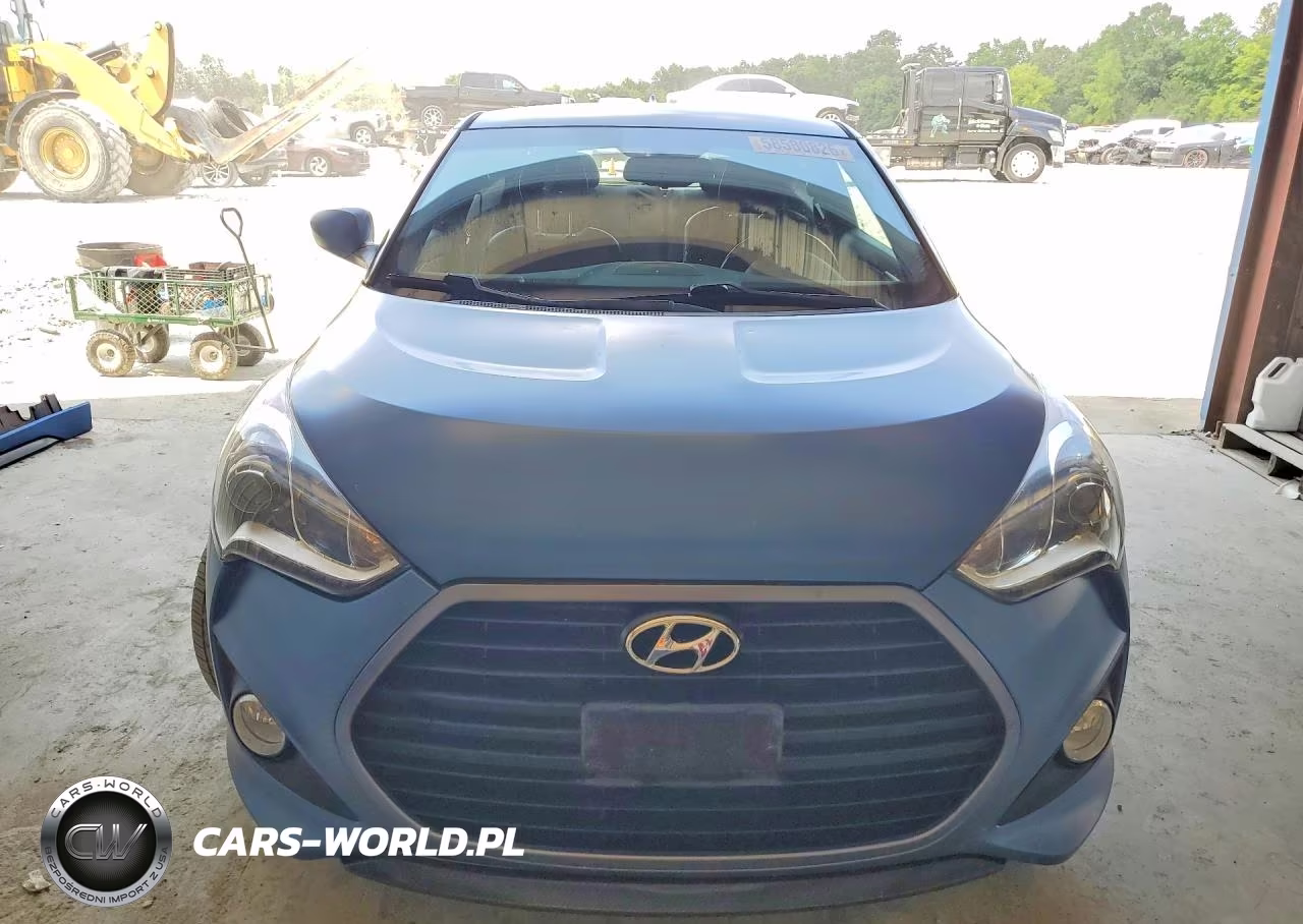 2016 Hyundai Veloster Turbo VIN:KMHTC6AE8GU260985 - 5