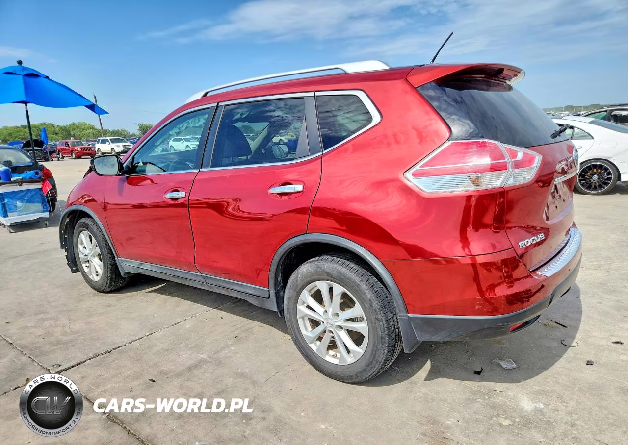 2016 Nissan Rogue Sv VIN:KNMAT2MT3GP617454 - 2
