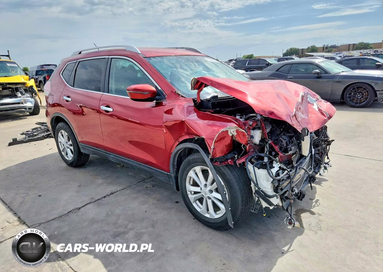 2016 Nissan Rogue Sv VIN:KNMAT2MT3GP617454 - 4