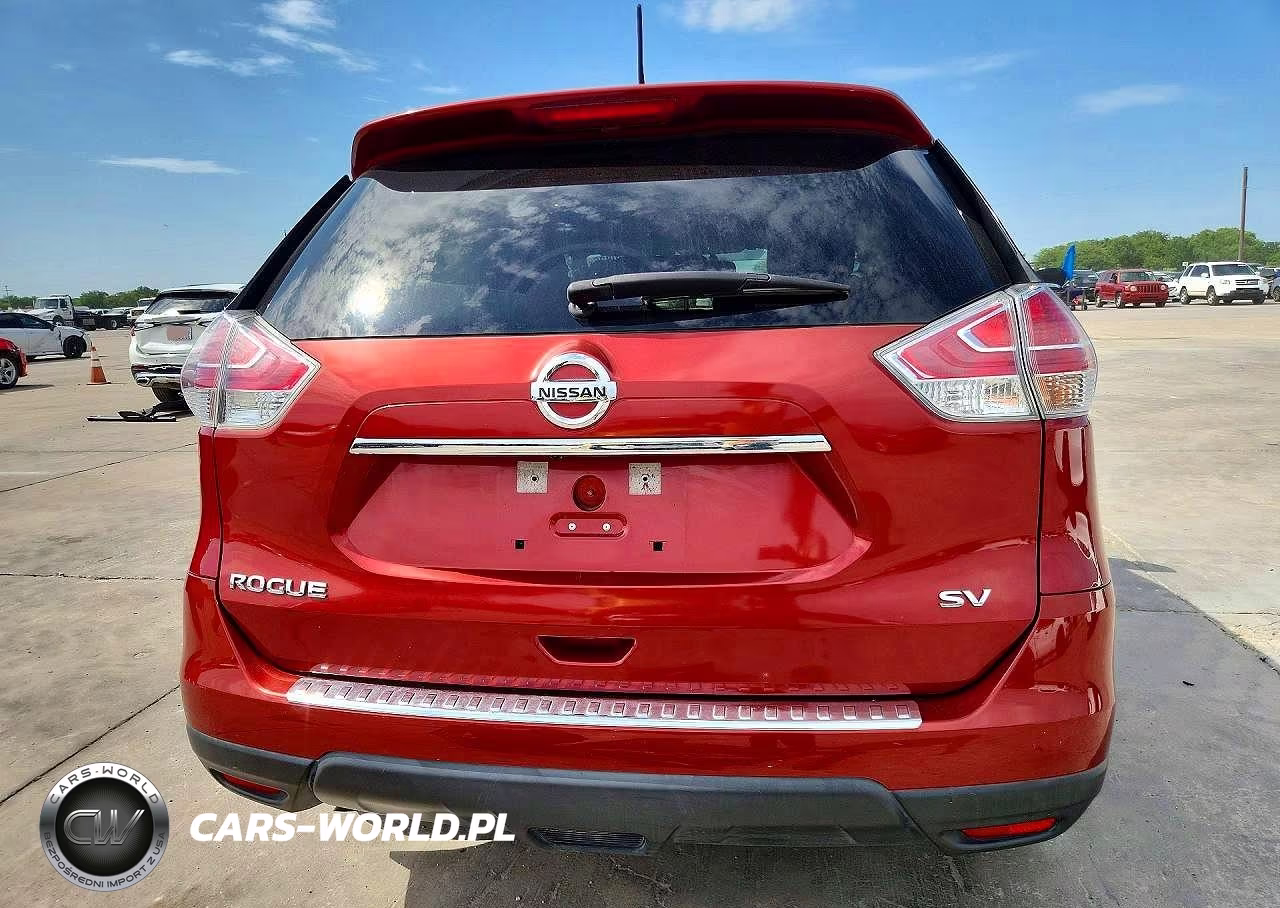 2016 Nissan Rogue Sv VIN:KNMAT2MT3GP617454 - 6