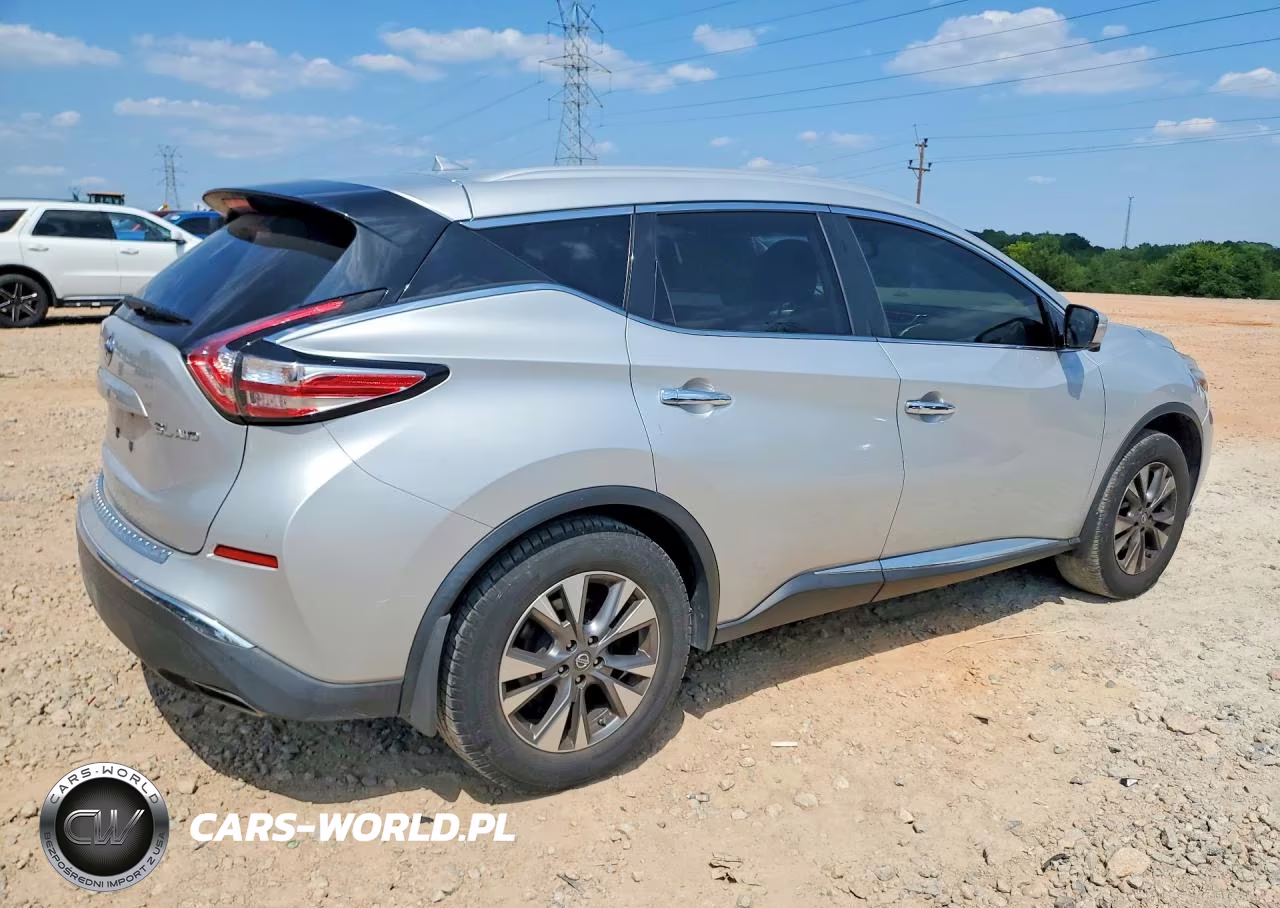 2015 Nissan Murano Sl VIN:5N1AZ2MH9FN243934 - 3