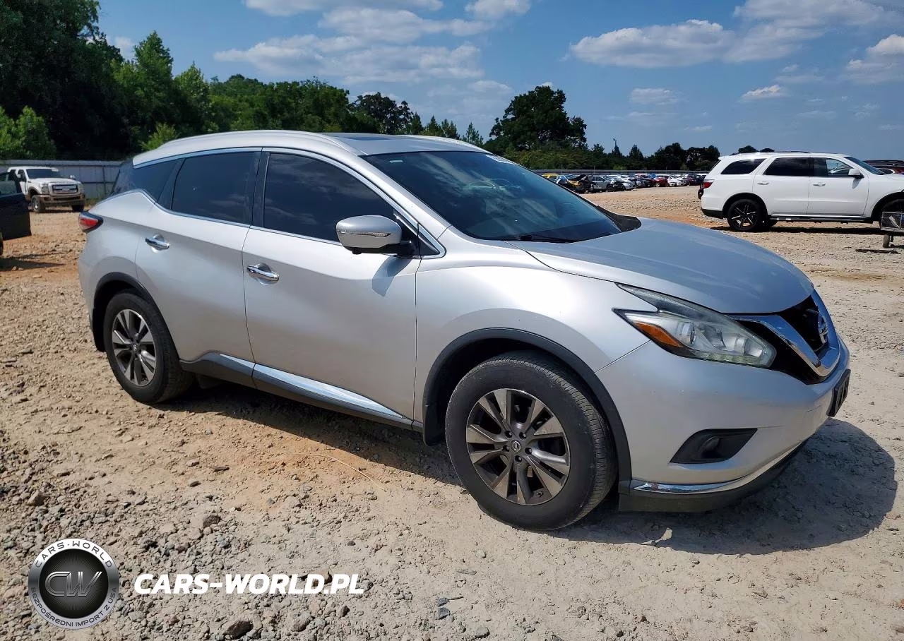 2015 Nissan Murano Sl VIN:5N1AZ2MH9FN243934 - 4
