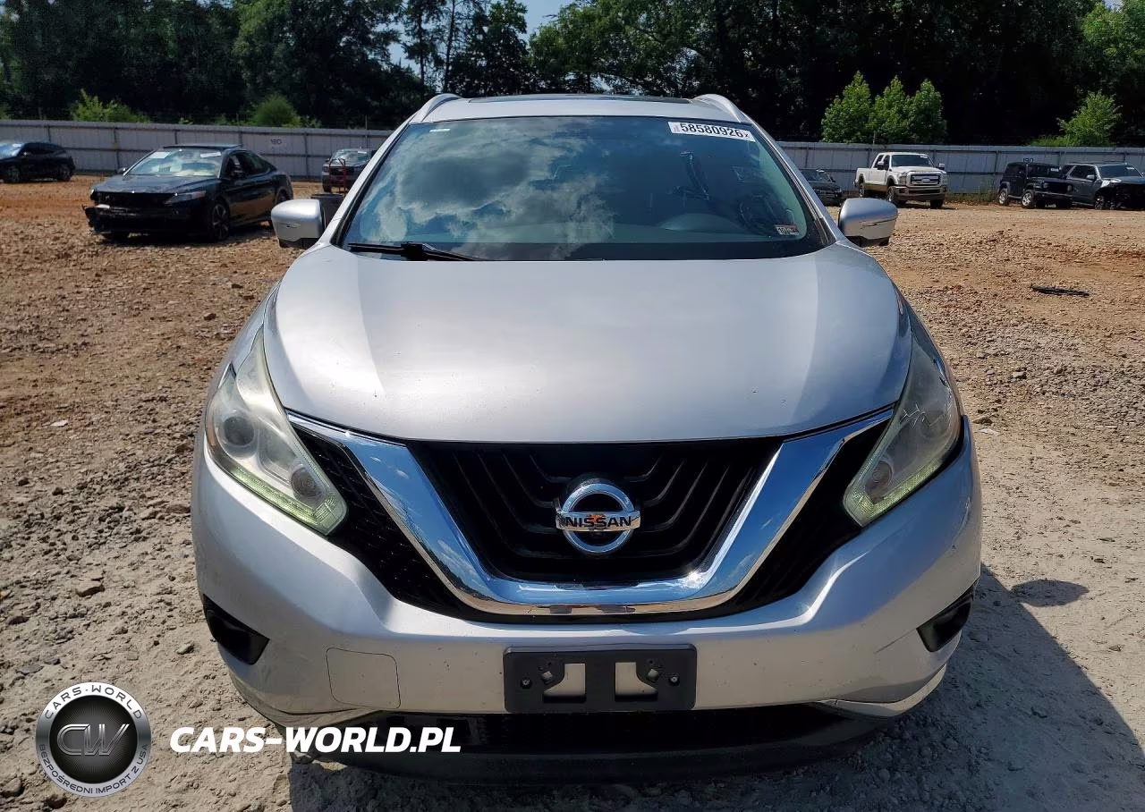 2015 Nissan Murano Sl VIN:5N1AZ2MH9FN243934 - 5