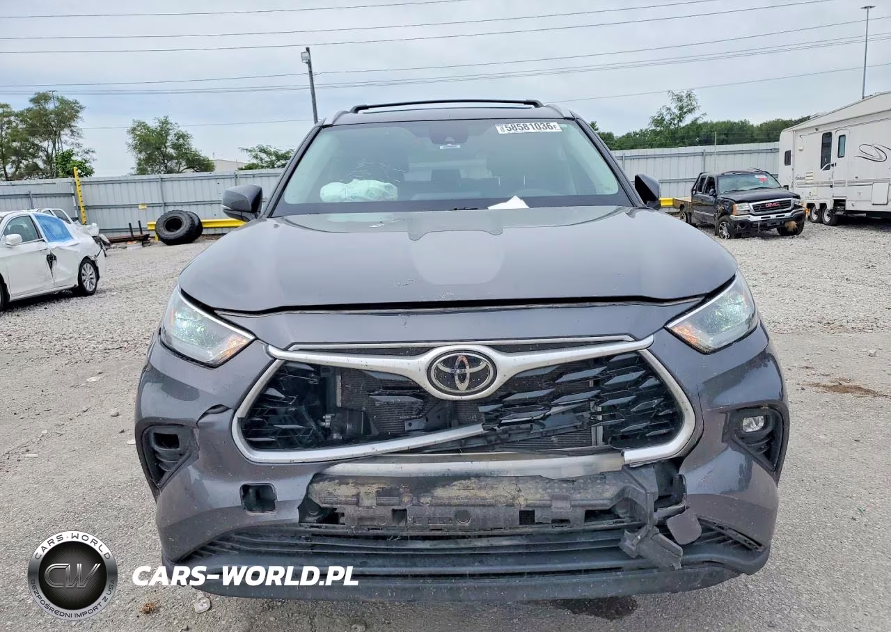 2022 Toyota Highlander Xle VIN:5TDHZRBH1NS177354 - 5