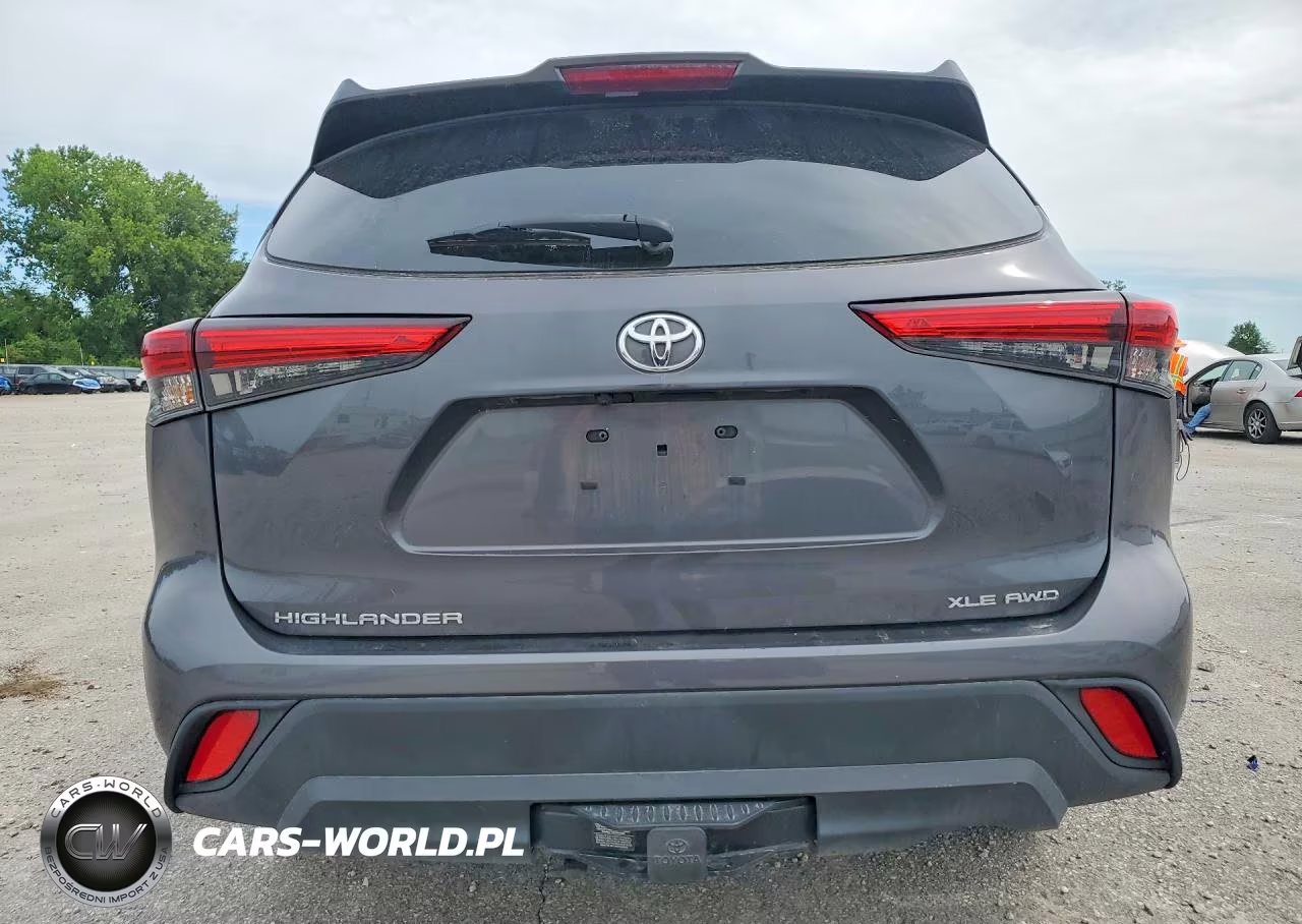 2022 Toyota Highlander Xle VIN:5TDHZRBH1NS177354 - 6