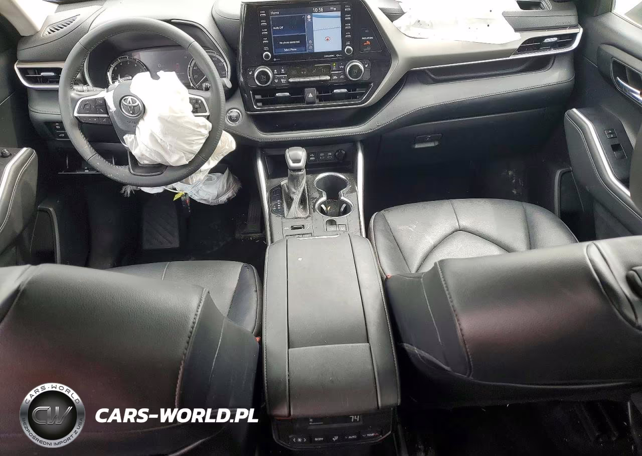 2022 Toyota Highlander Xle VIN:5TDHZRBH1NS177354 - 8