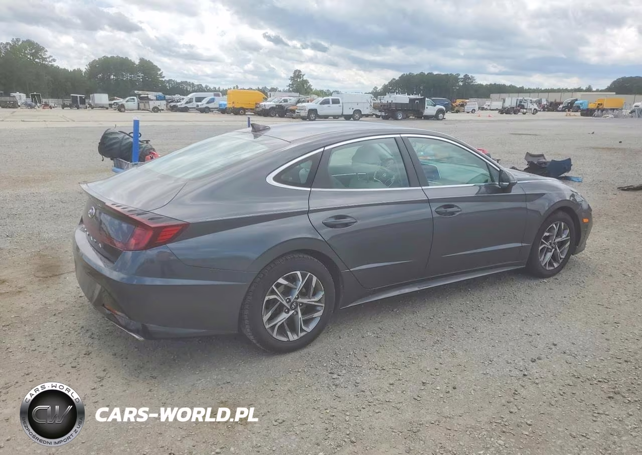 2022 Hyundai Sonata Sel VIN:KMHL64JA7NA212532 - 3